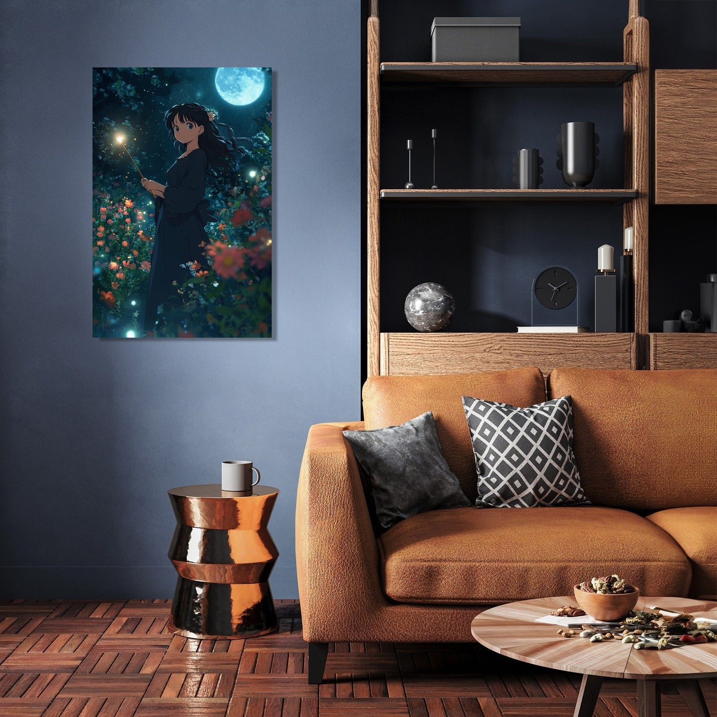 Moonlit Sorceress Canvas
