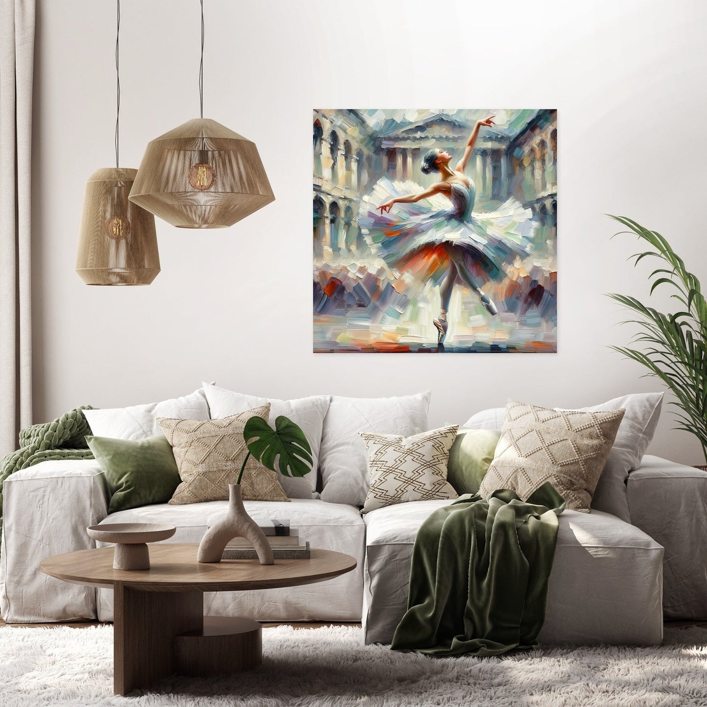 Graceful Spin Canvas