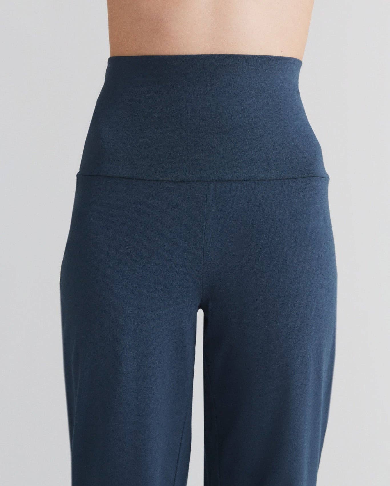 Organic Leggings with Wide Waistband