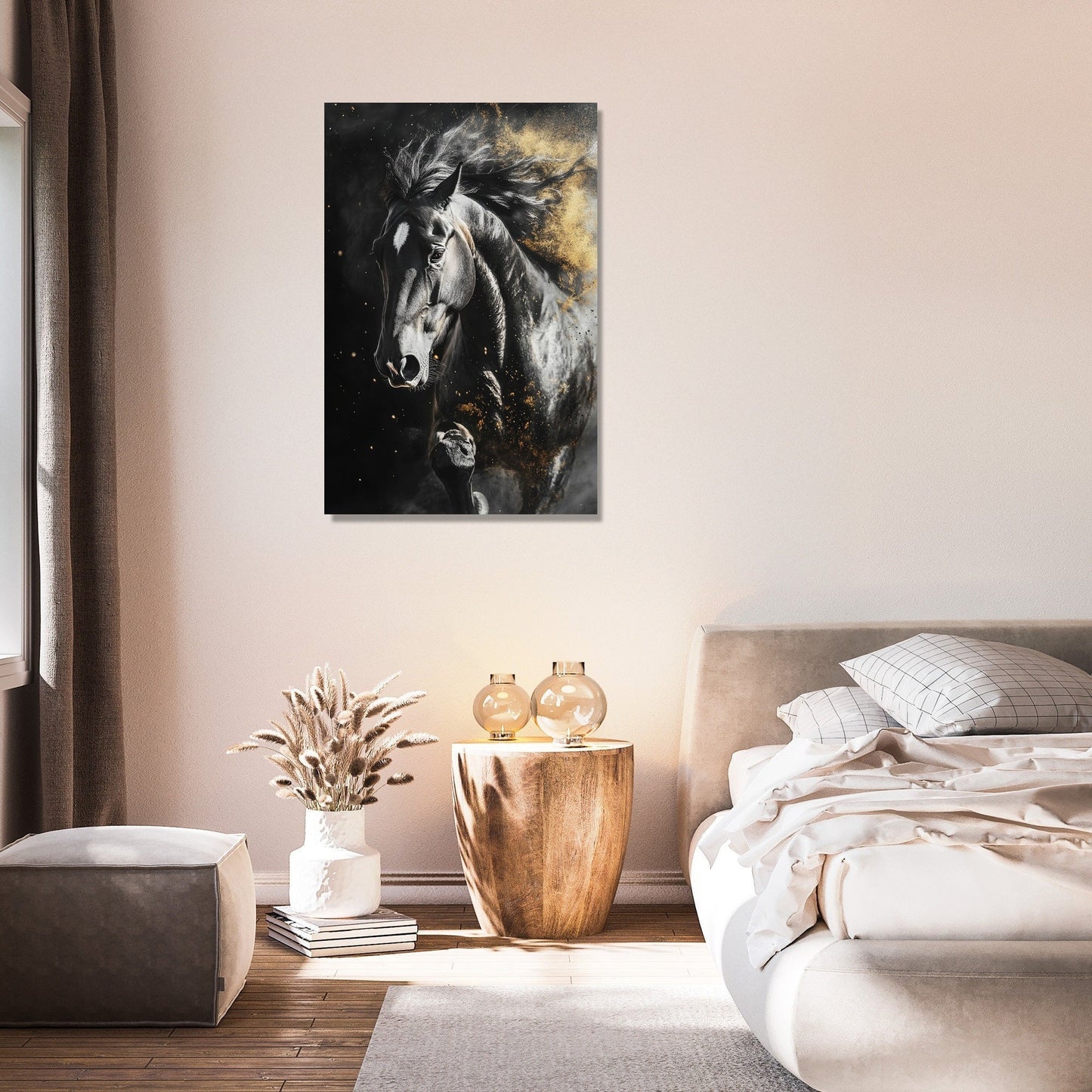 Golden Whirlwind Canvas