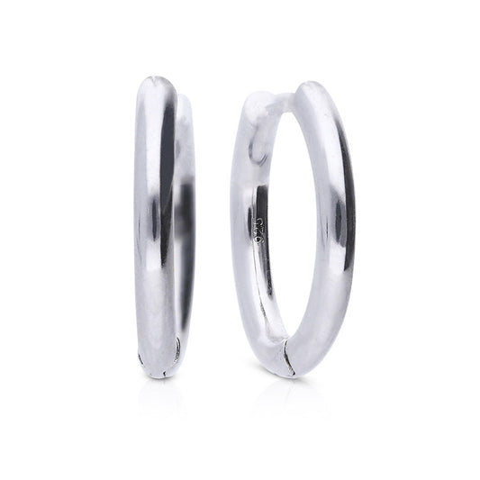 Diamonfire Plain Hoop Earrings