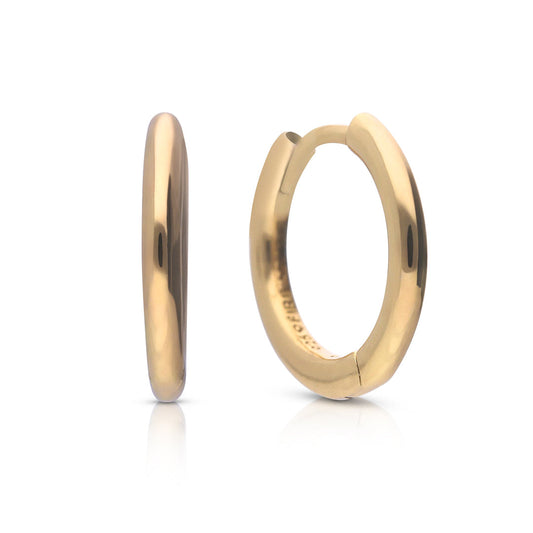 Diamonfire Plain Hoop Earrings