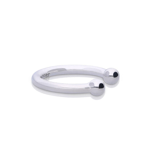 Diamonfire Plain Ball Ear Cuff