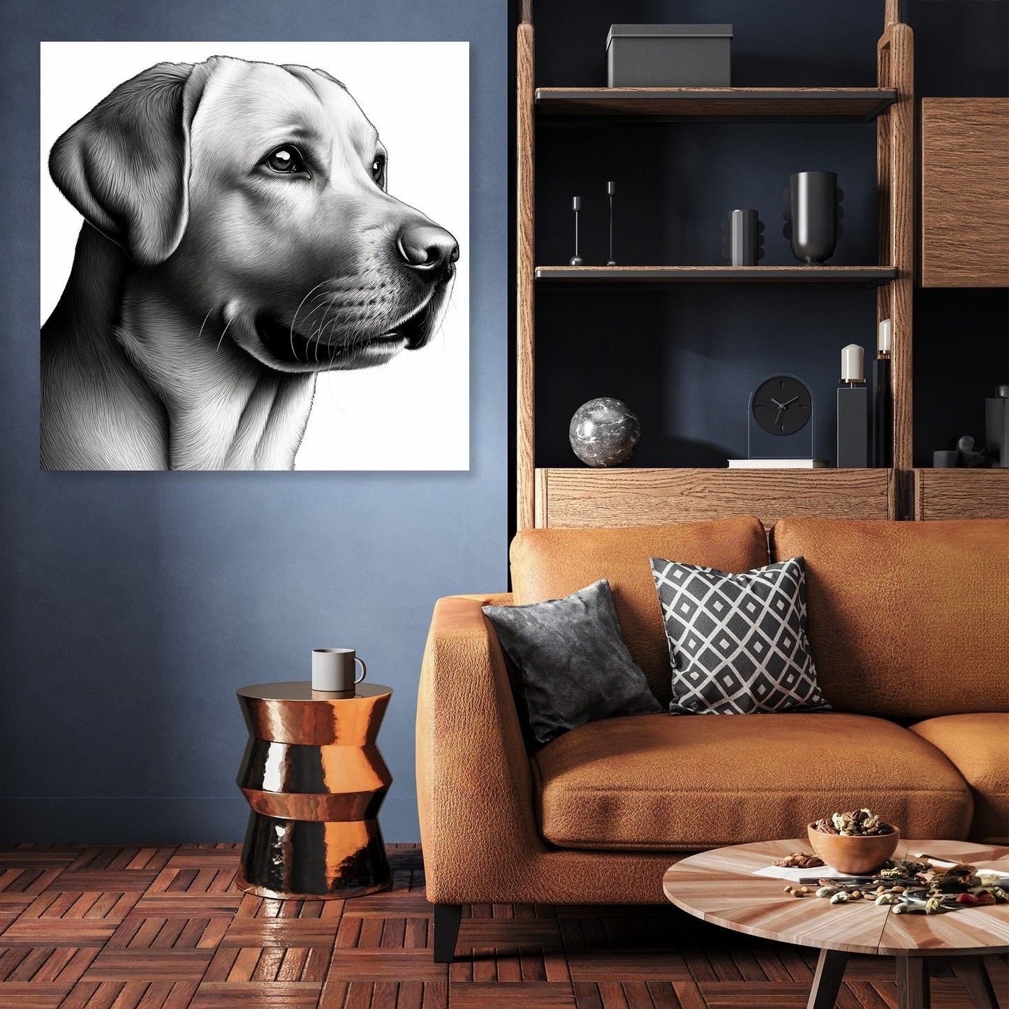 Loyal Gaze Canvas