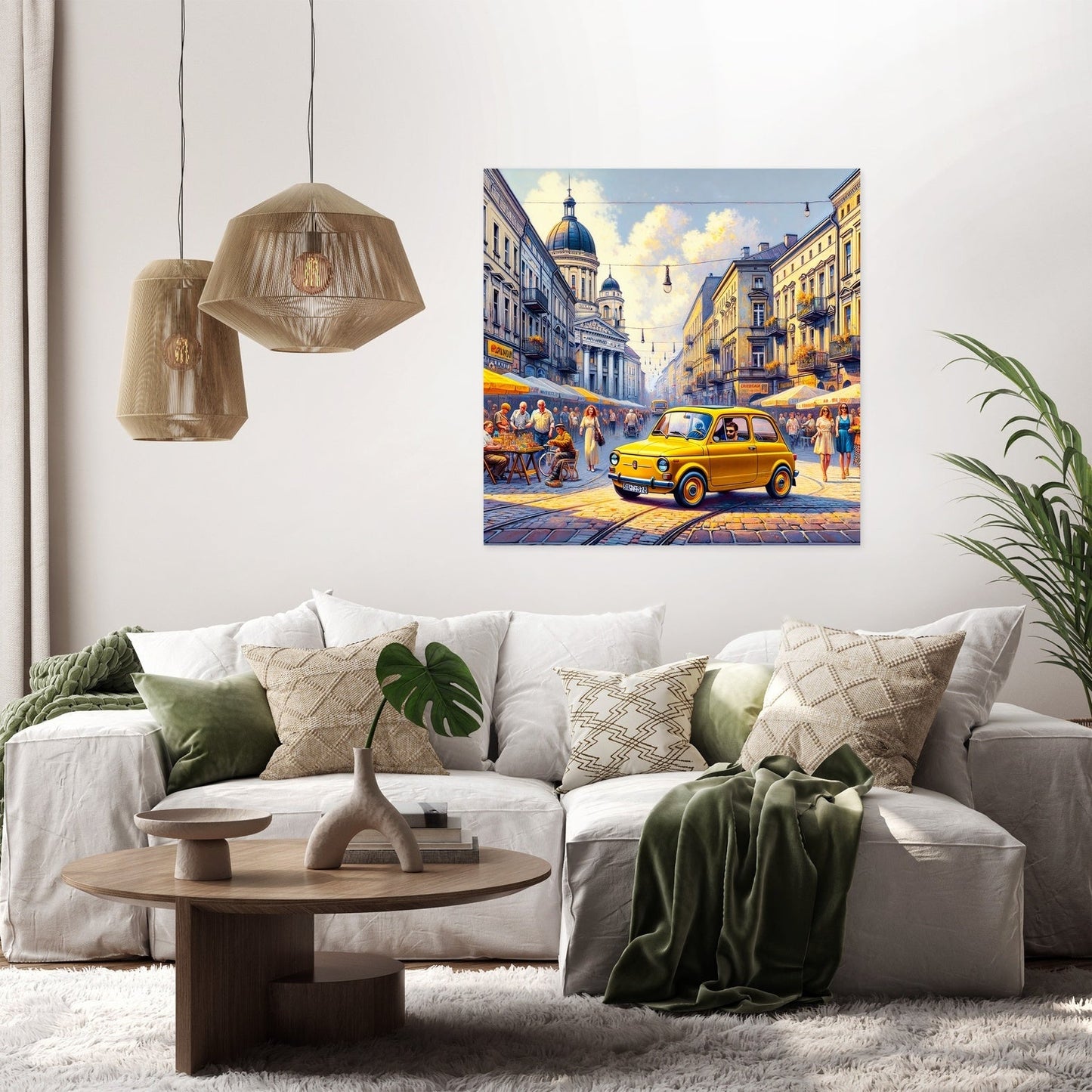 Sunshine Stroll Canvas