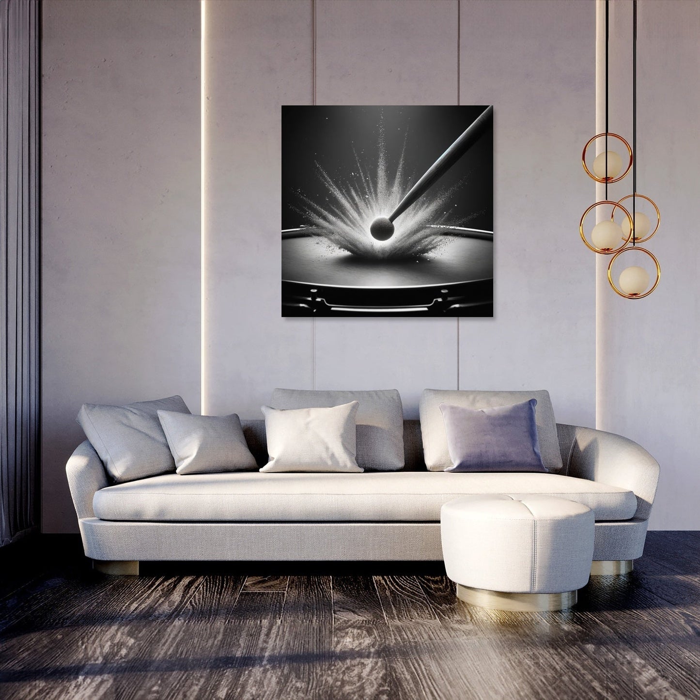 Impact Resonance Canvas