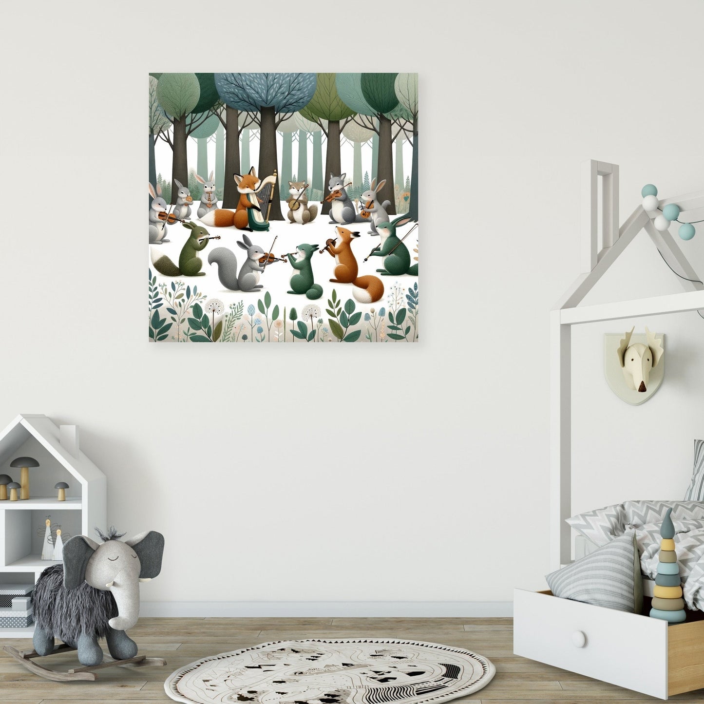Woodland Orchestra Canvas