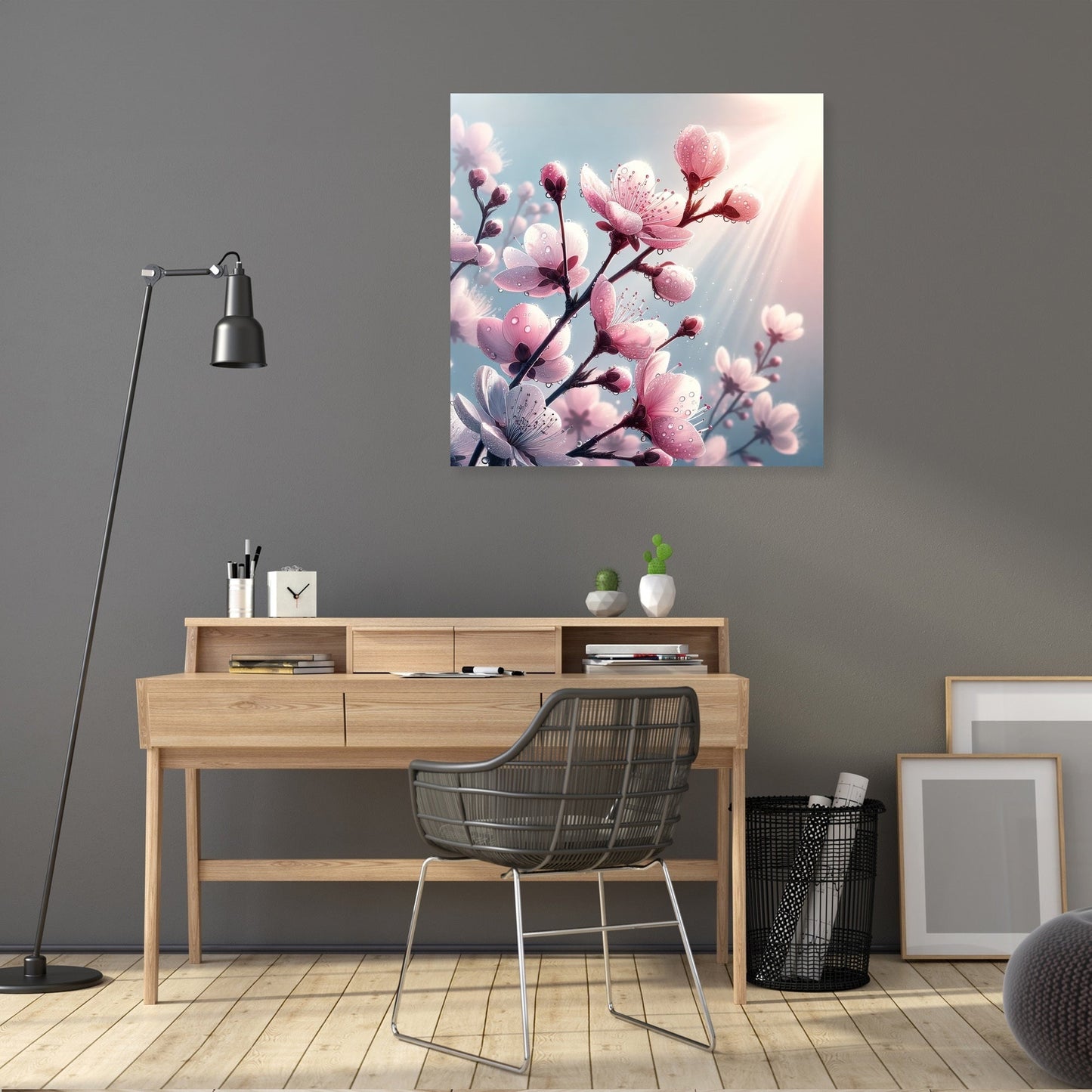 Dew-Kissed Blossoms Canvas