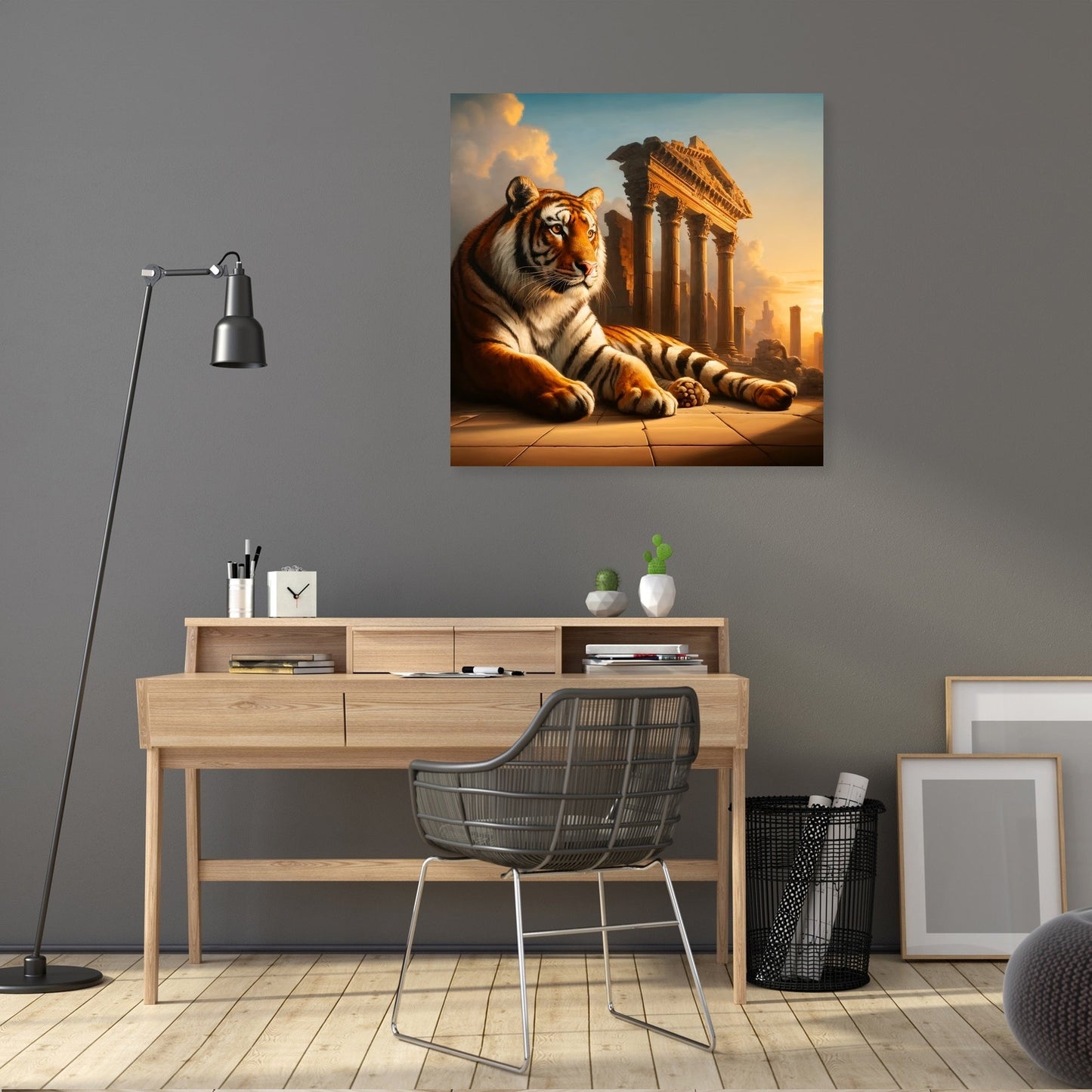 Ancient Guardian Tiger Canvas