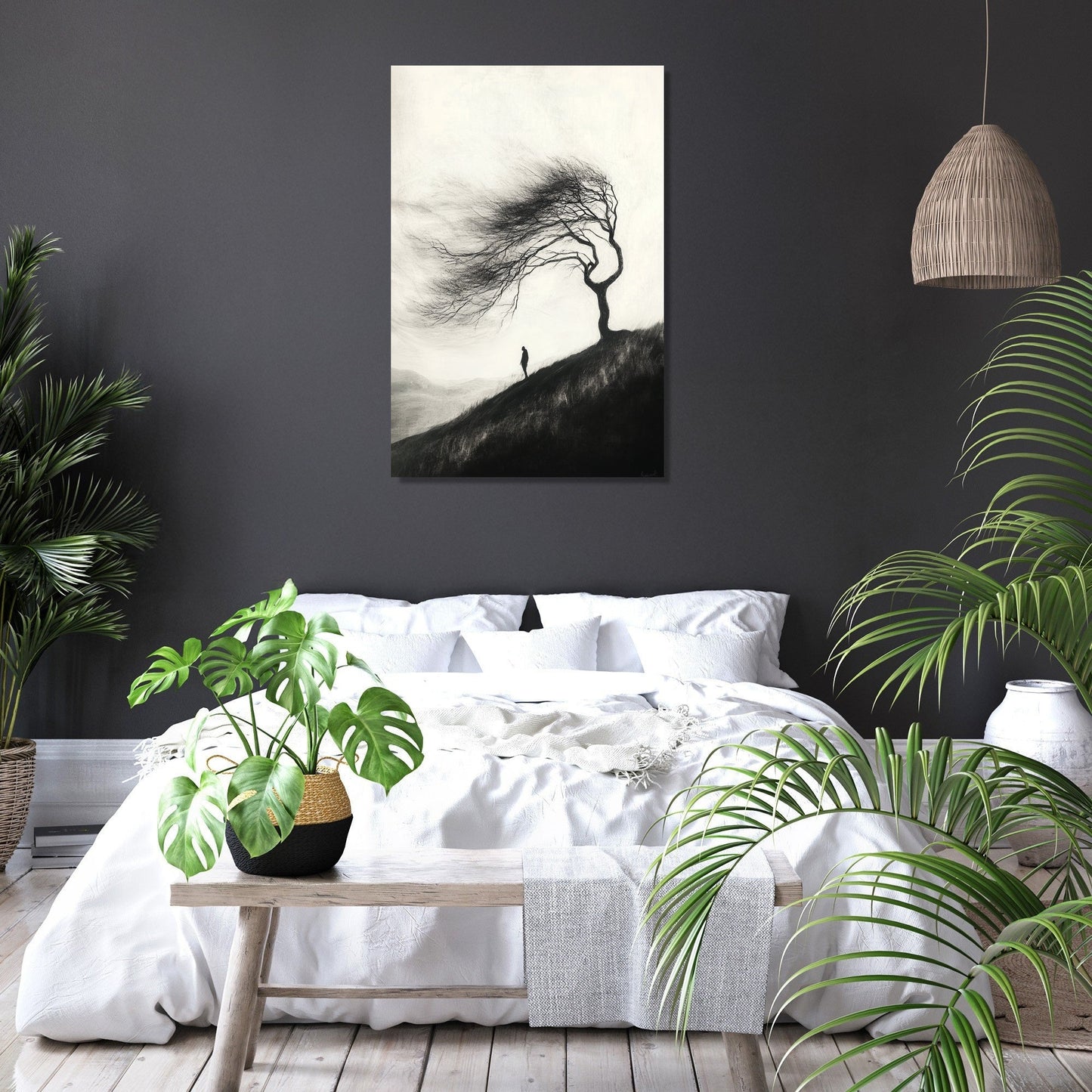 Windswept Solitude Canvas