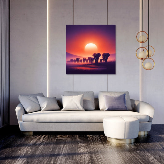 Savannah Sunset Canvas
