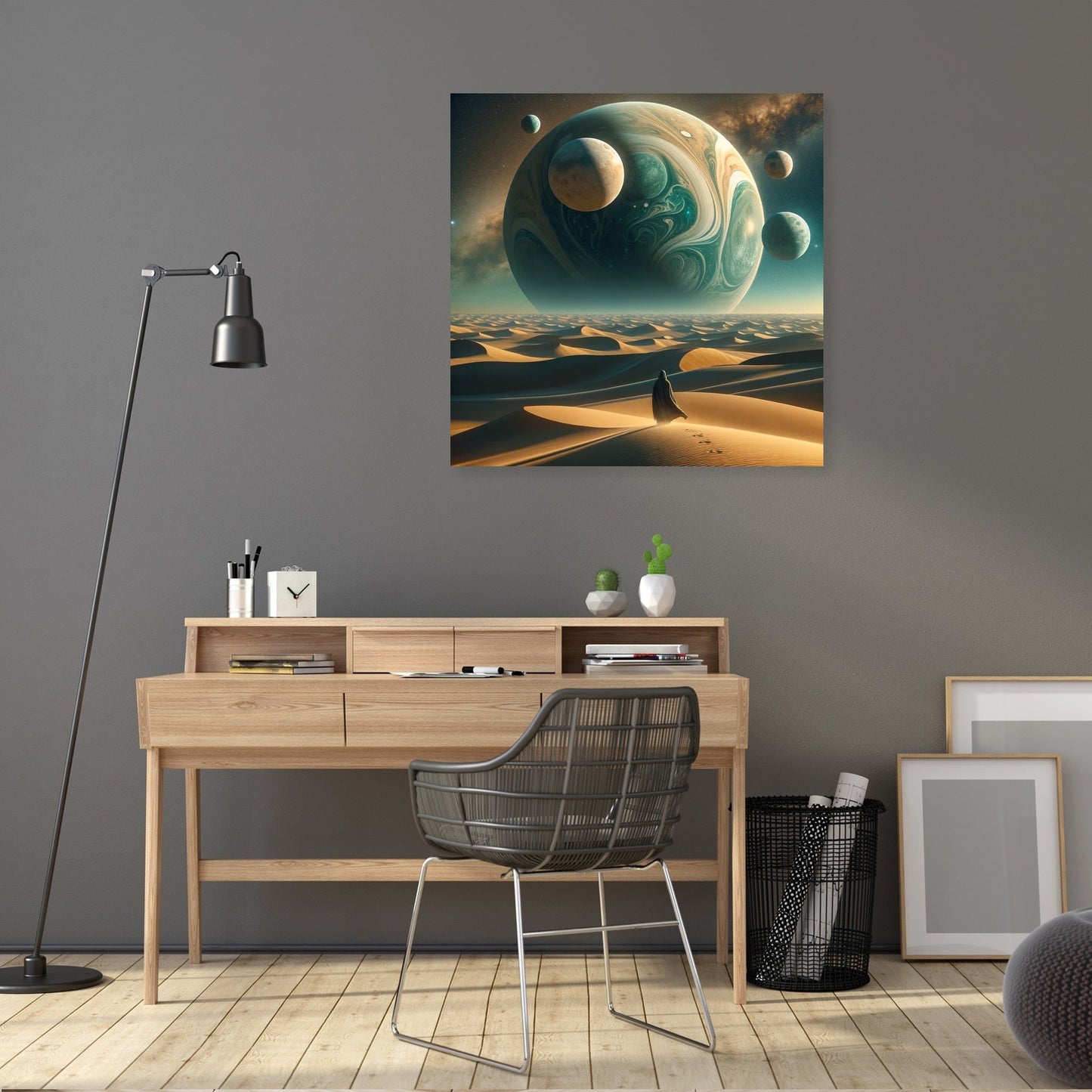 Ethereal Desert Canvas