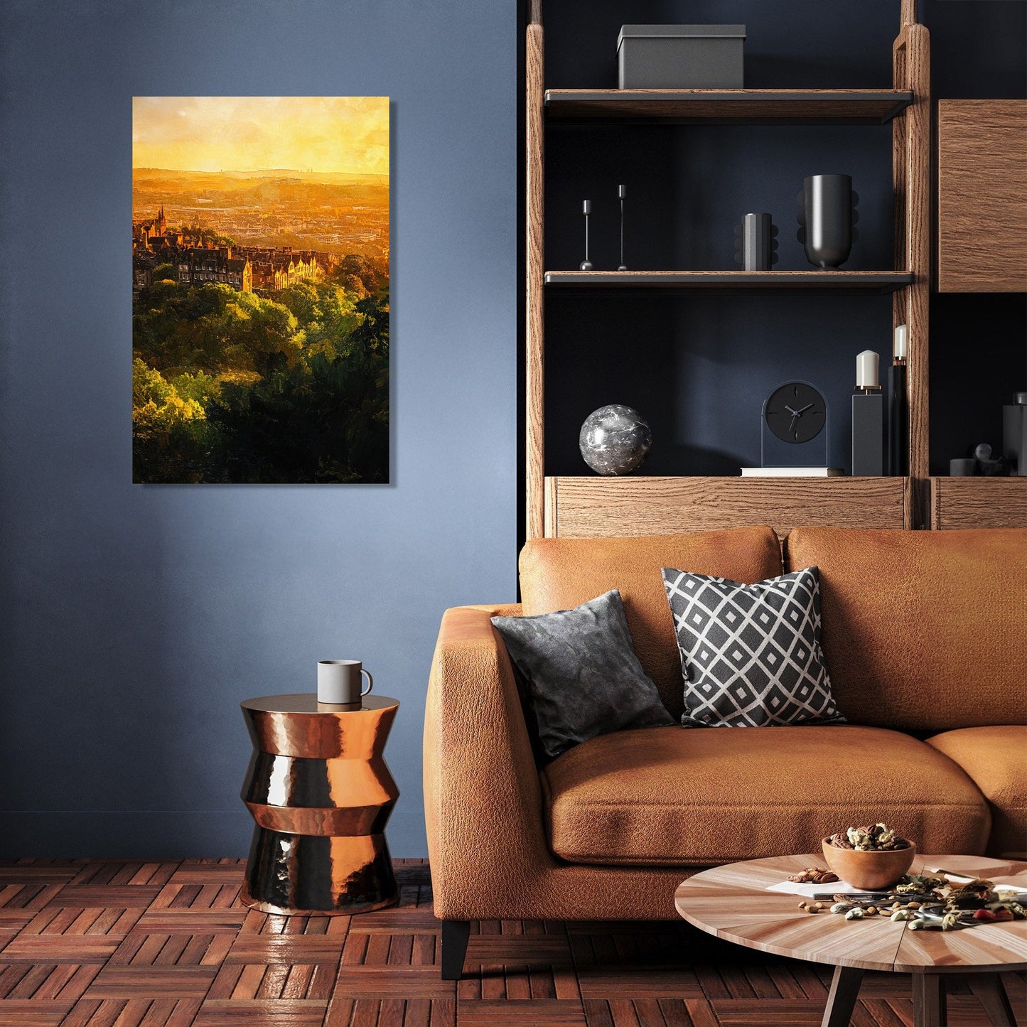 Arthur's Seat Sunset Canvas