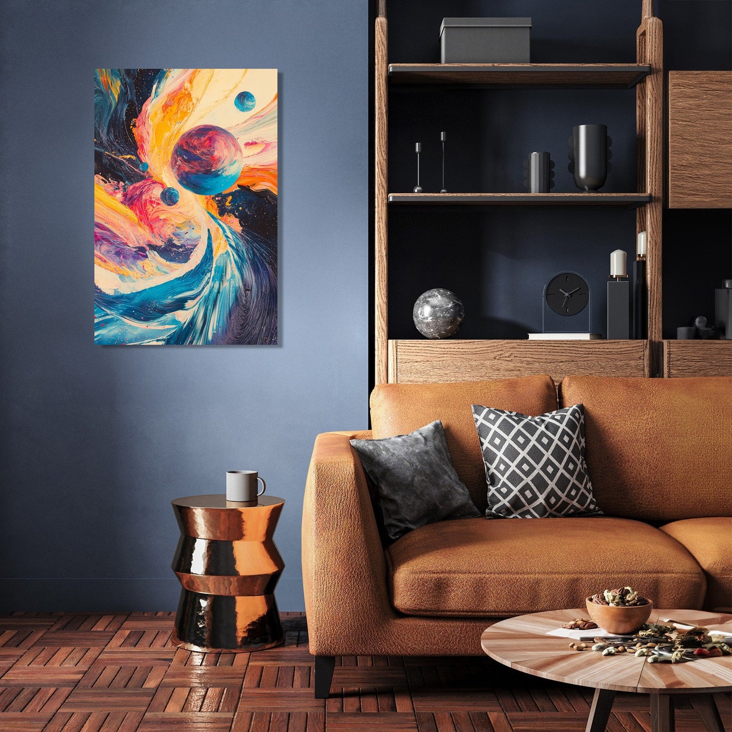 Alien Planetary System Canvas