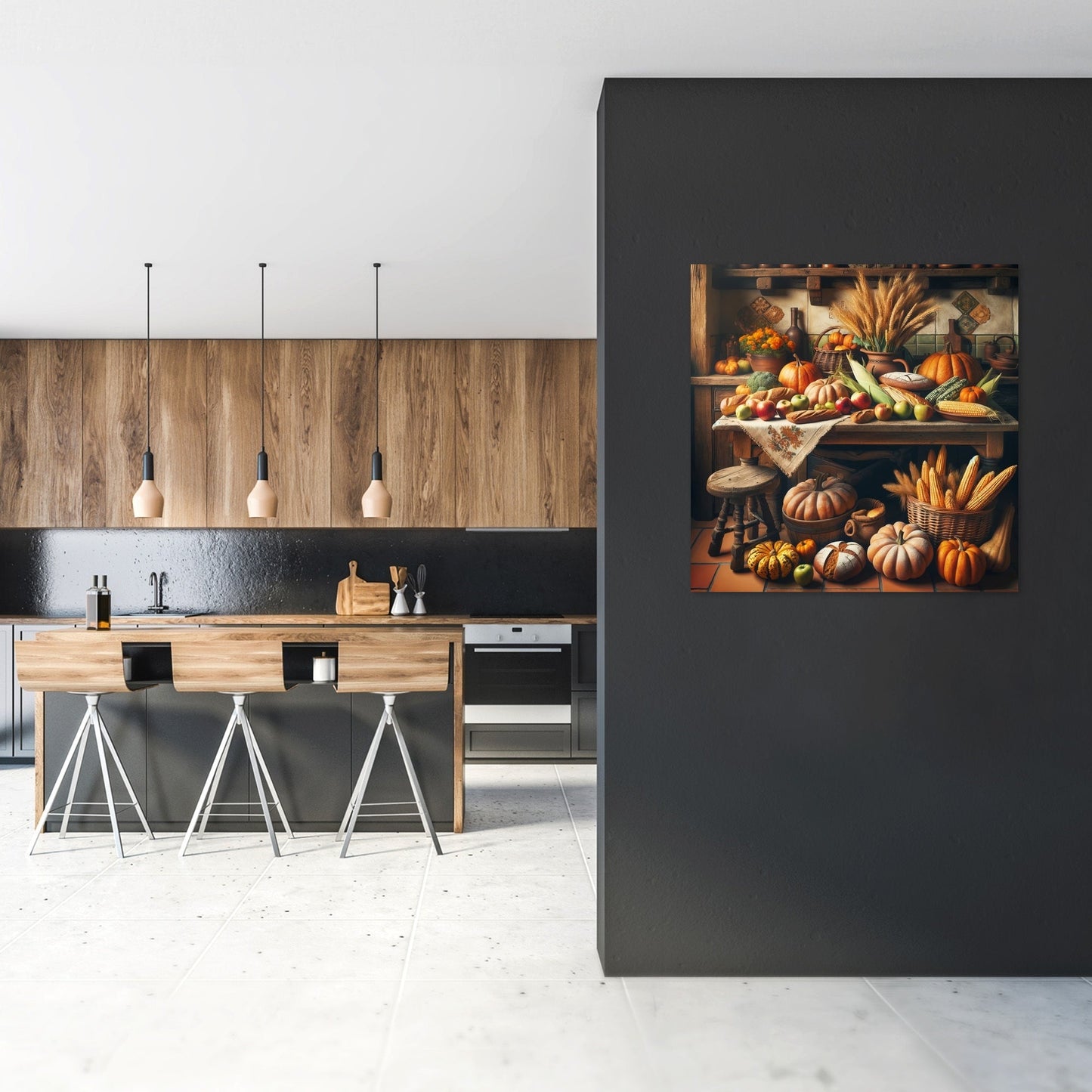 Rustic Harvest Charm Canvas
