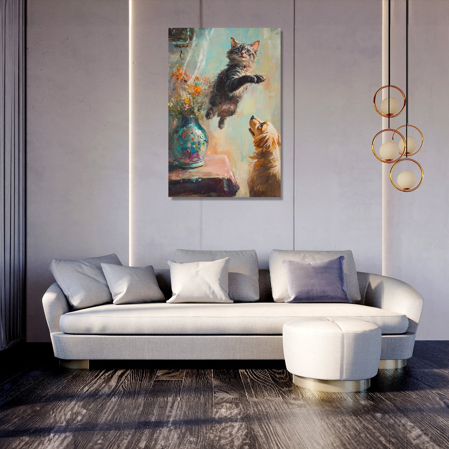 Cat's Mischief Canvas