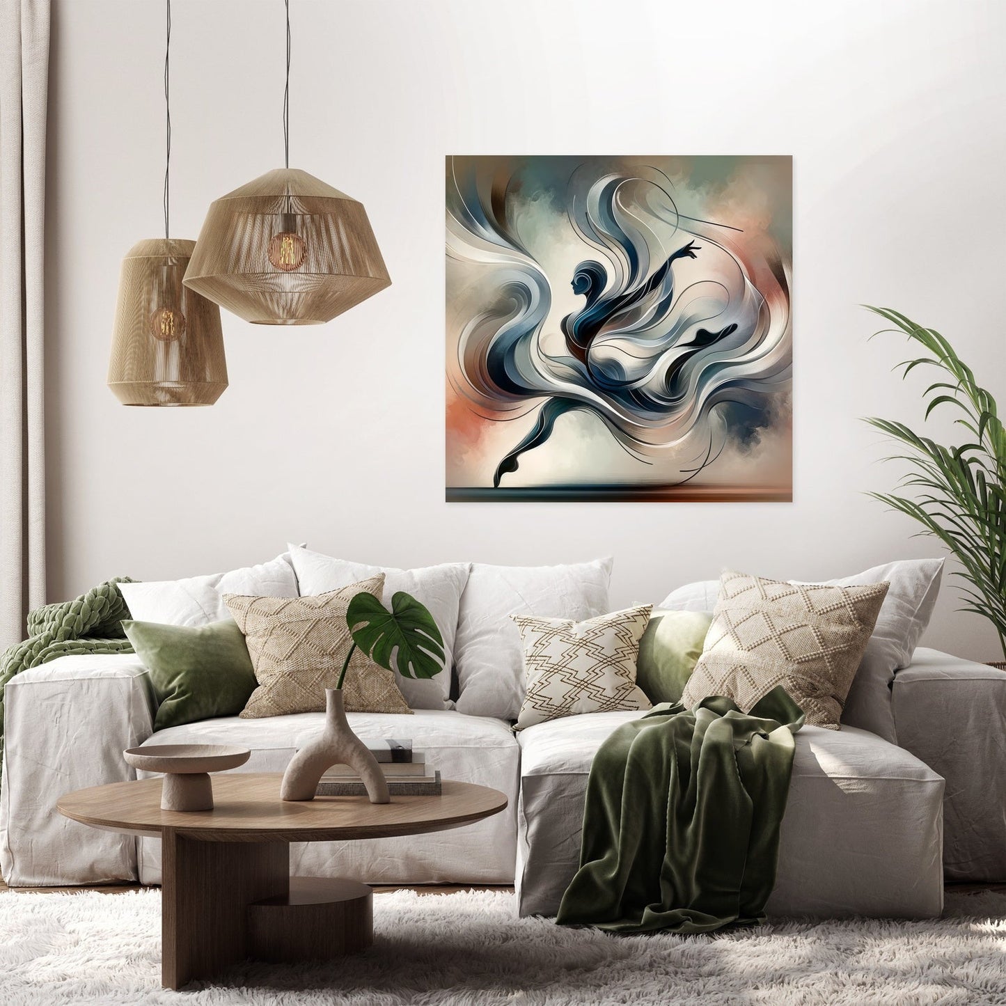 Fluid Dance Canvas