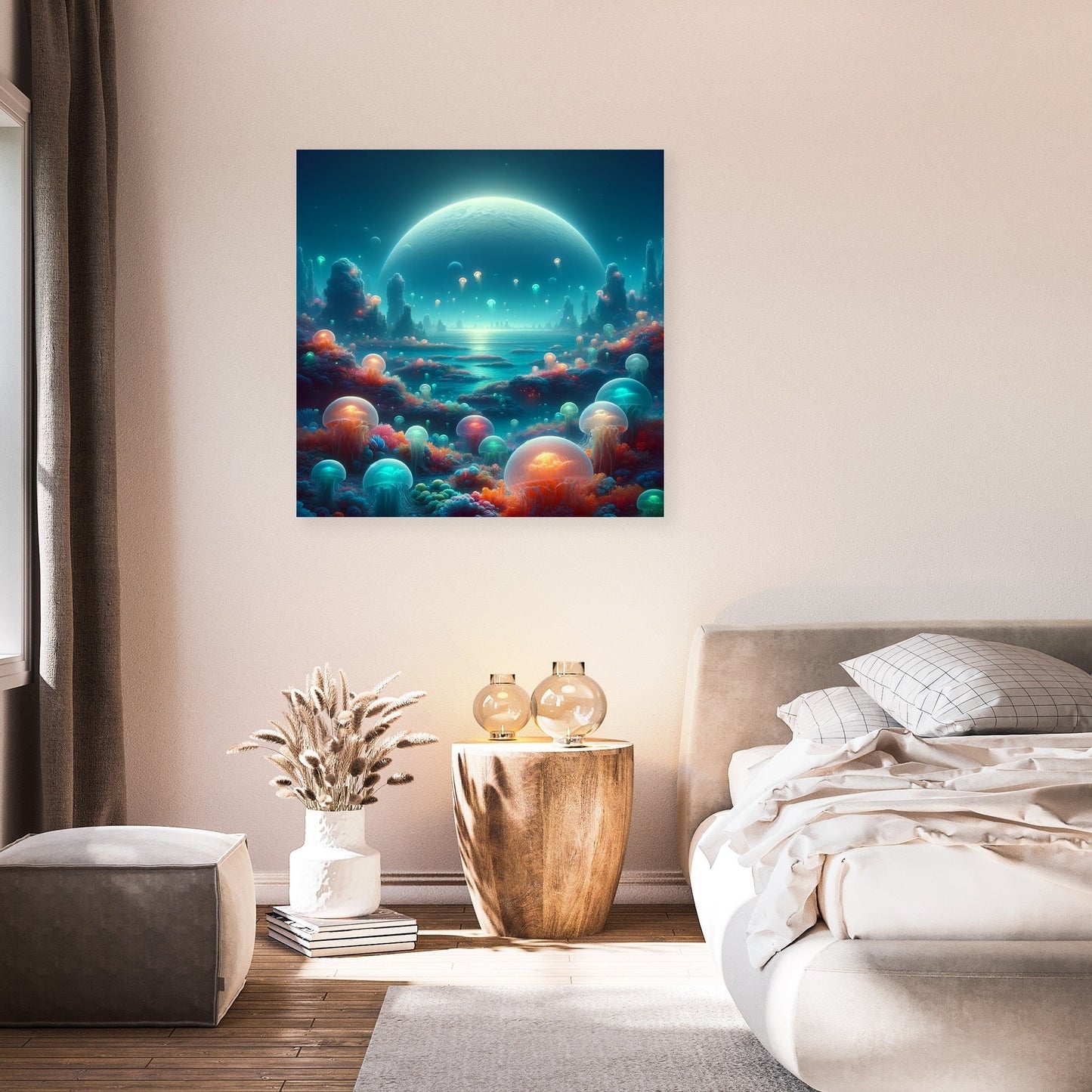 Alien Ocean Canvas