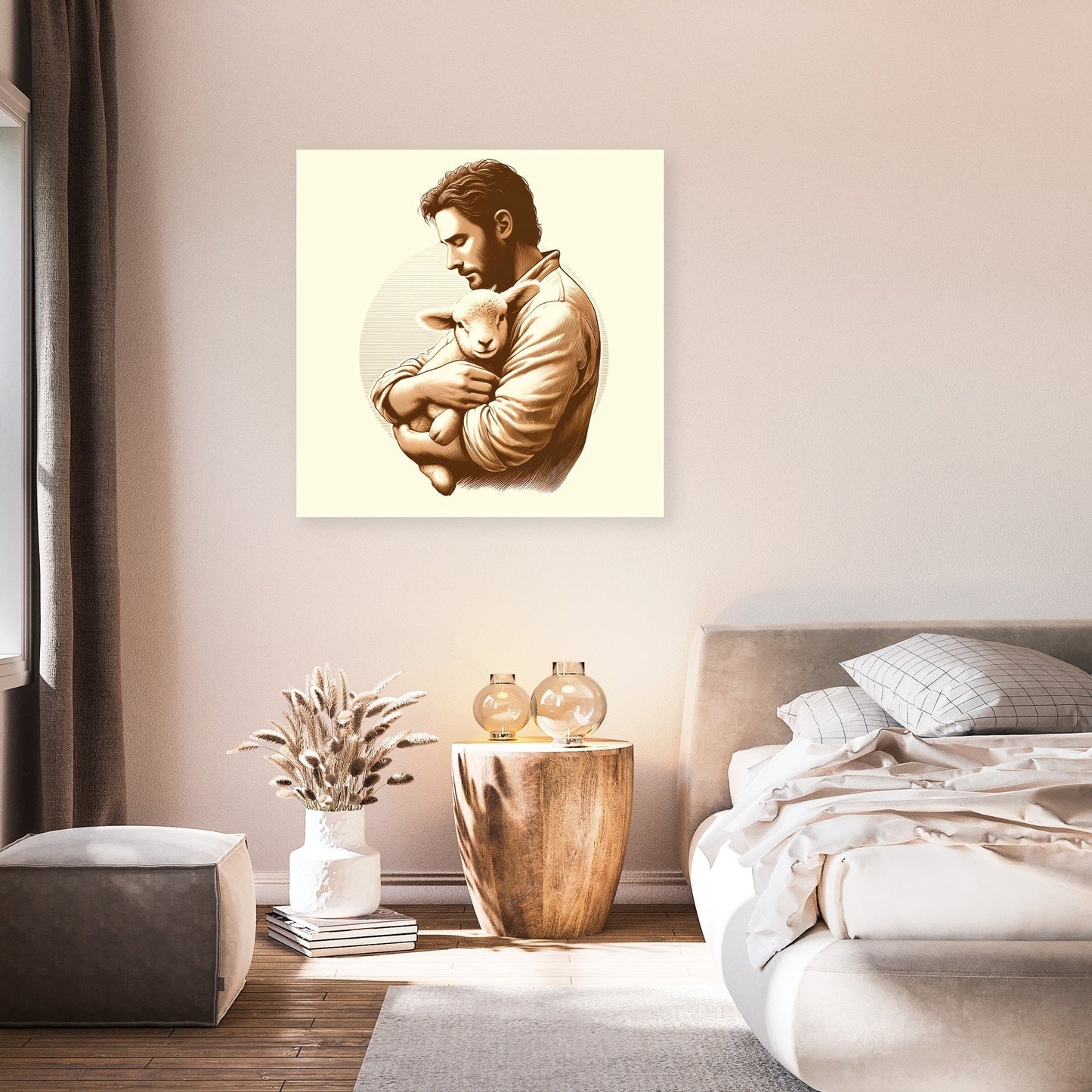 Embrace of Protection Canvas
