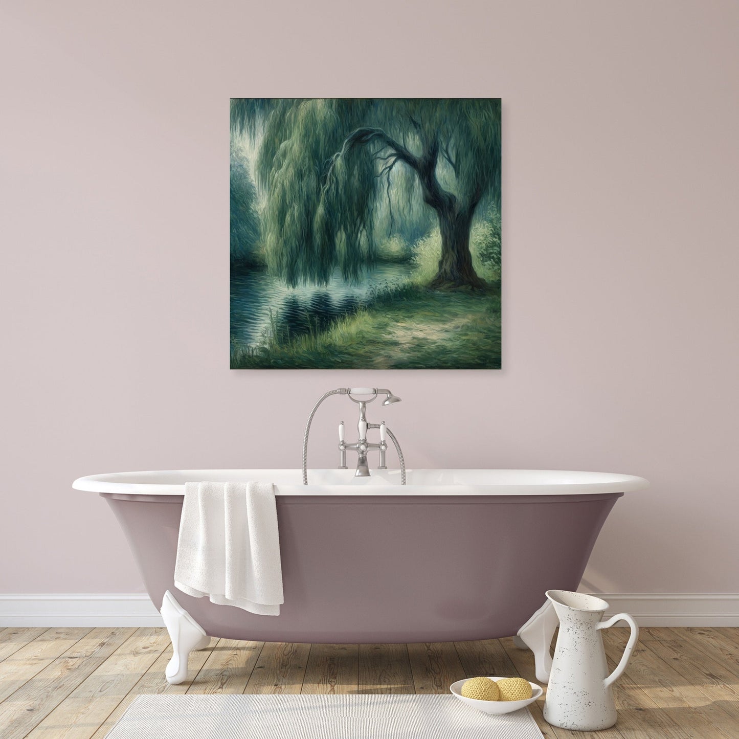 Willow Reflections Canvas