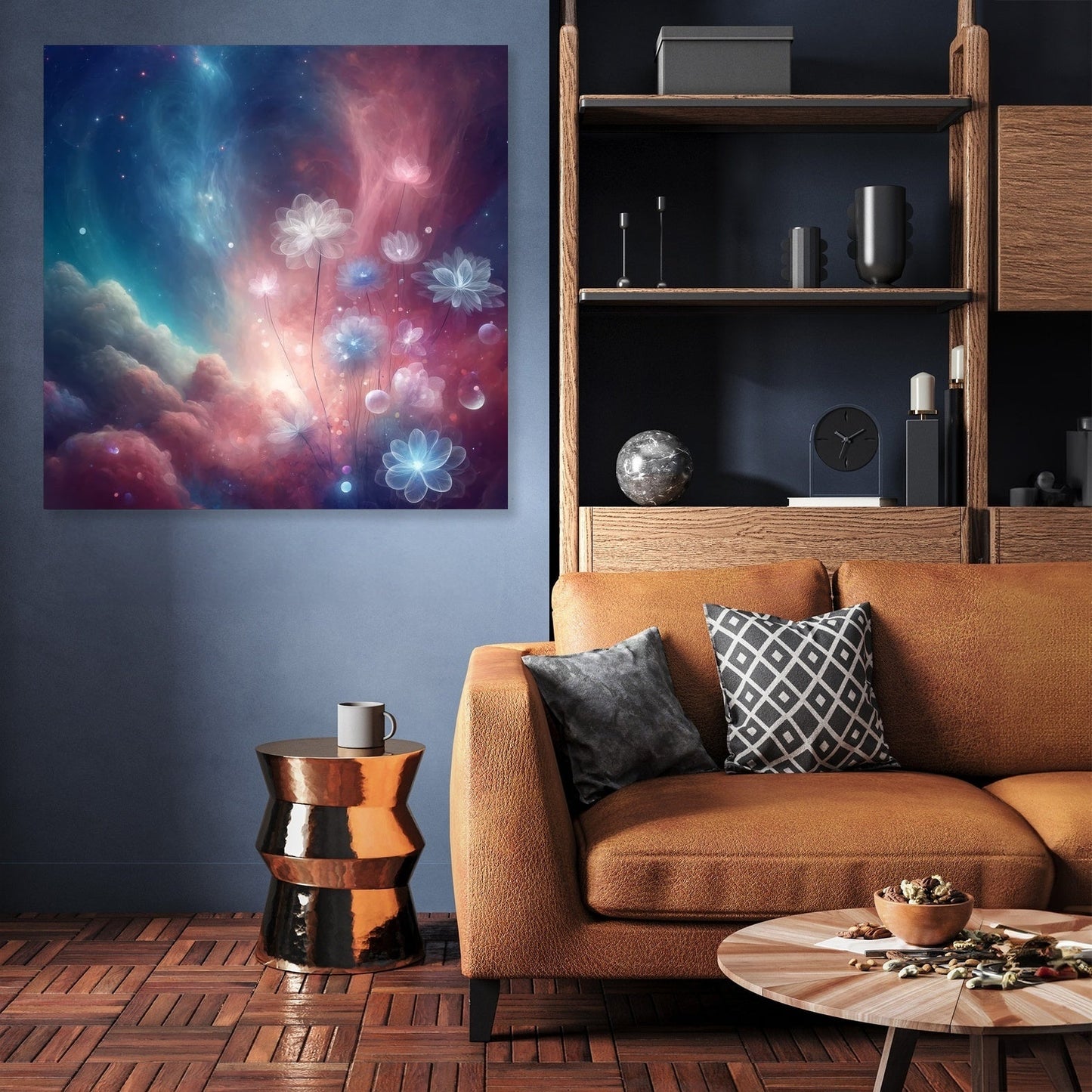 Nebula Garden Canvas
