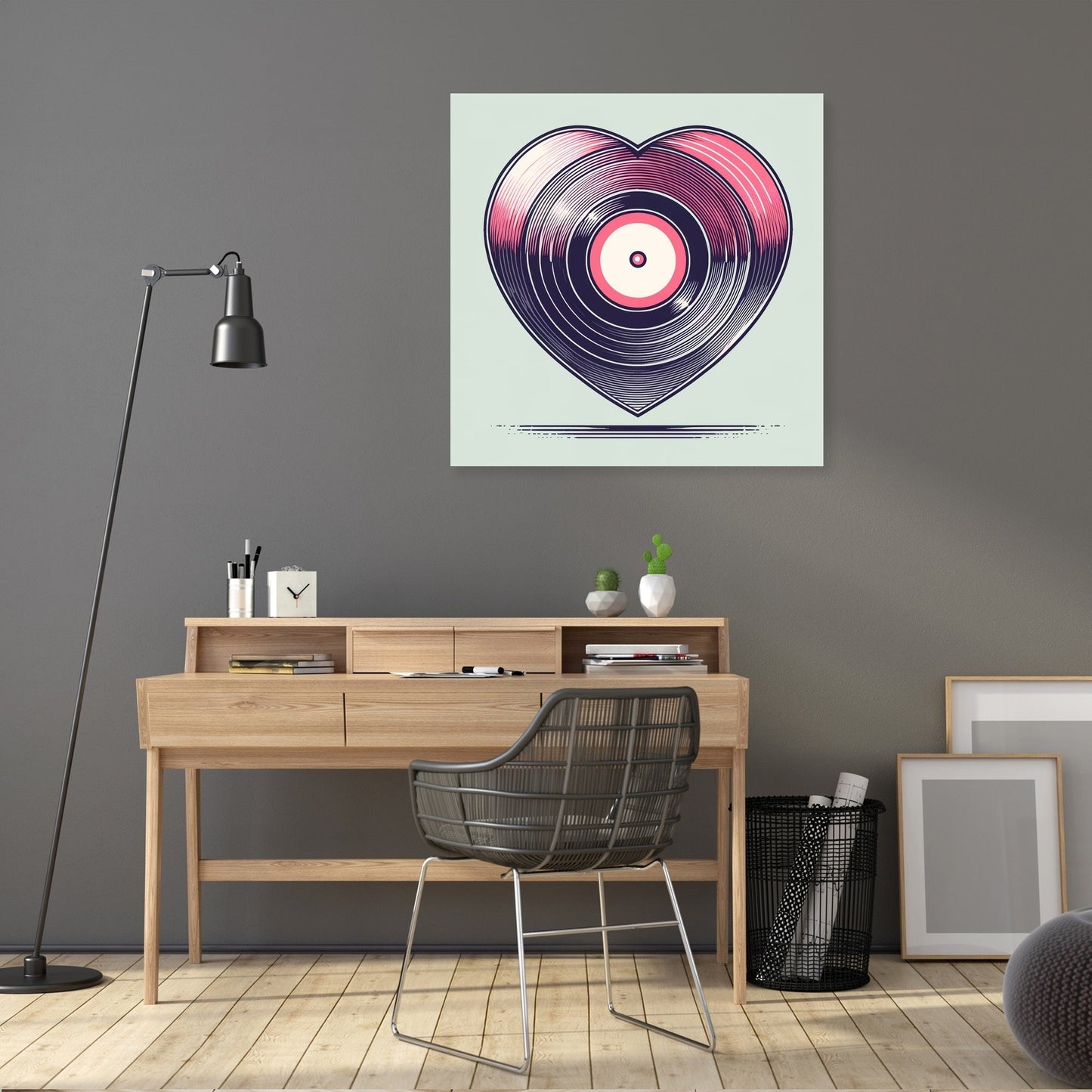Retro Romance Canvas