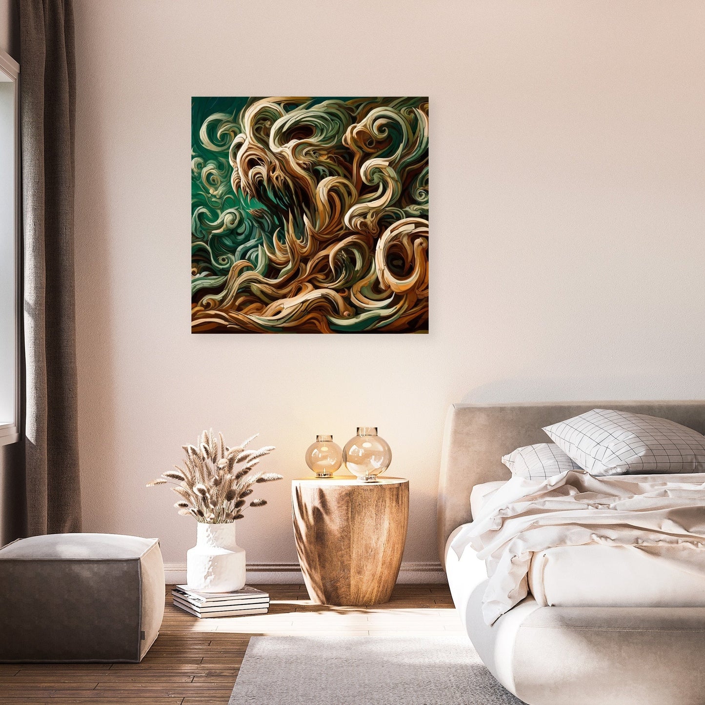 Disgust Distorted Canvas