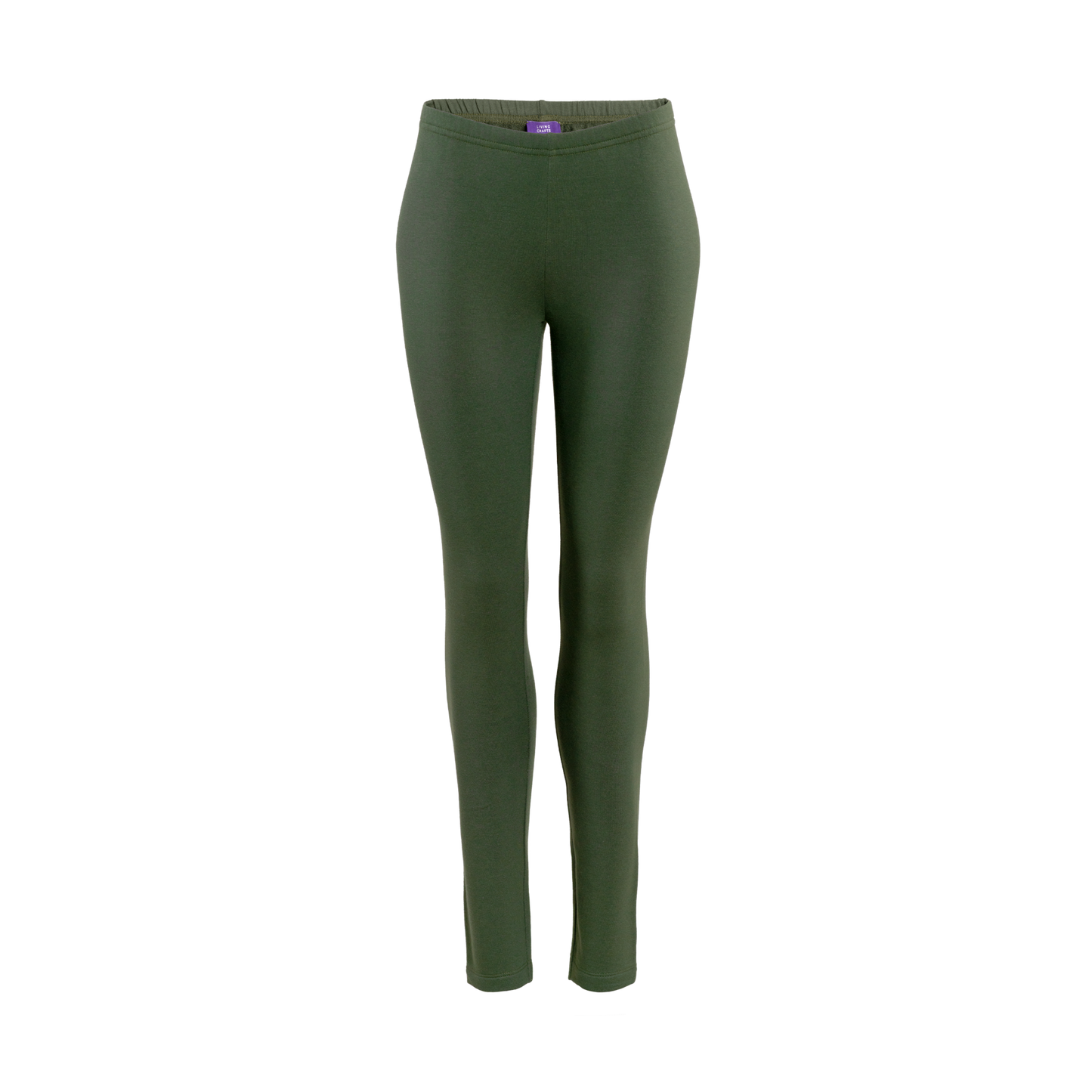 Organic Stretch Fleece Leggings: Womens