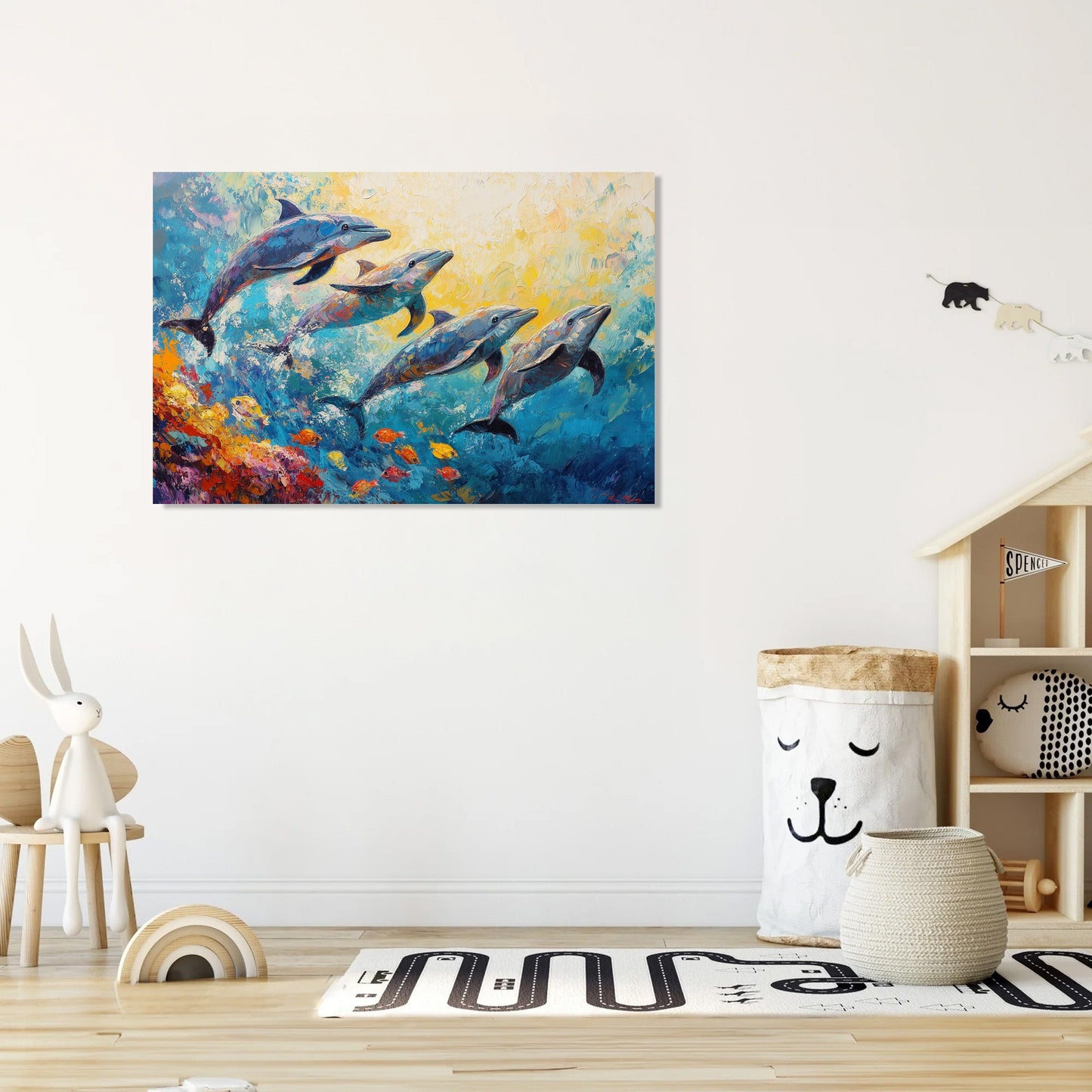 Dolphin Dreams Canvas