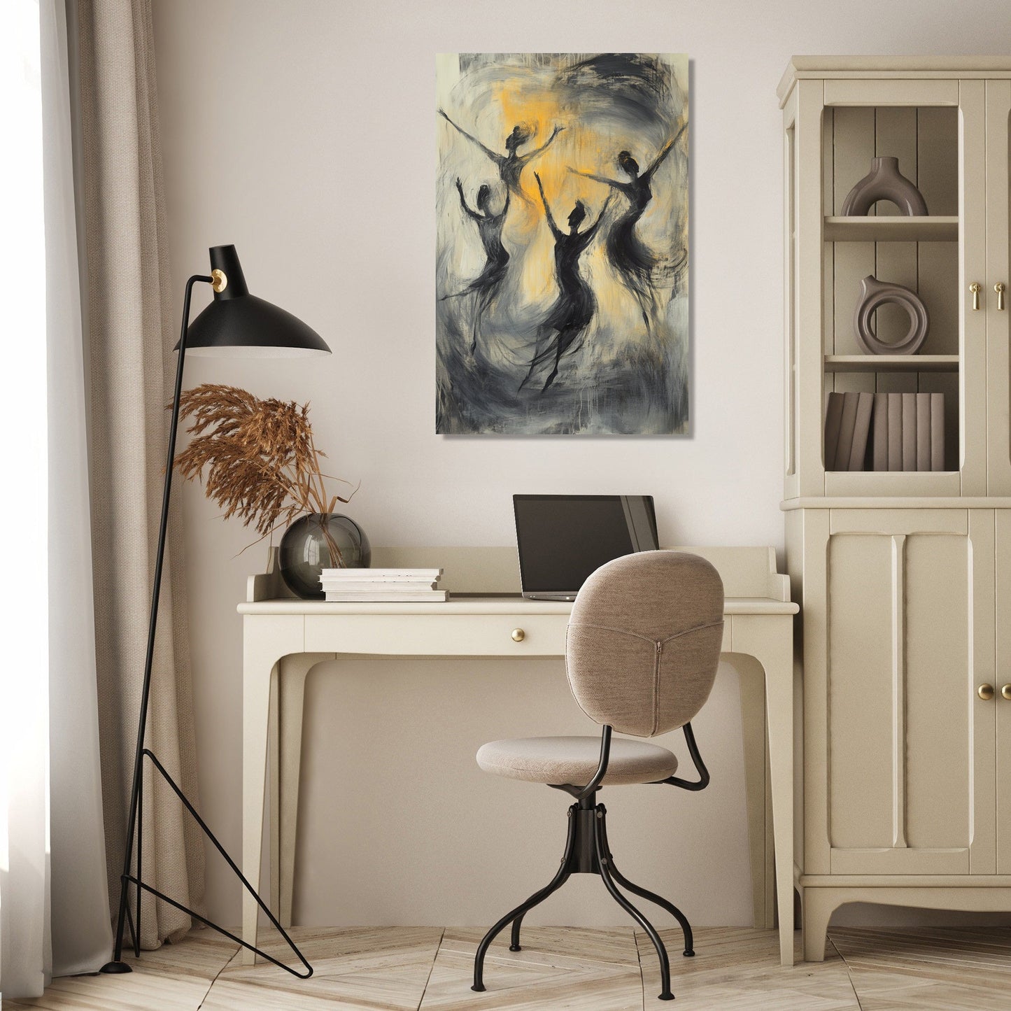 Joyful Whirlwind Canvas