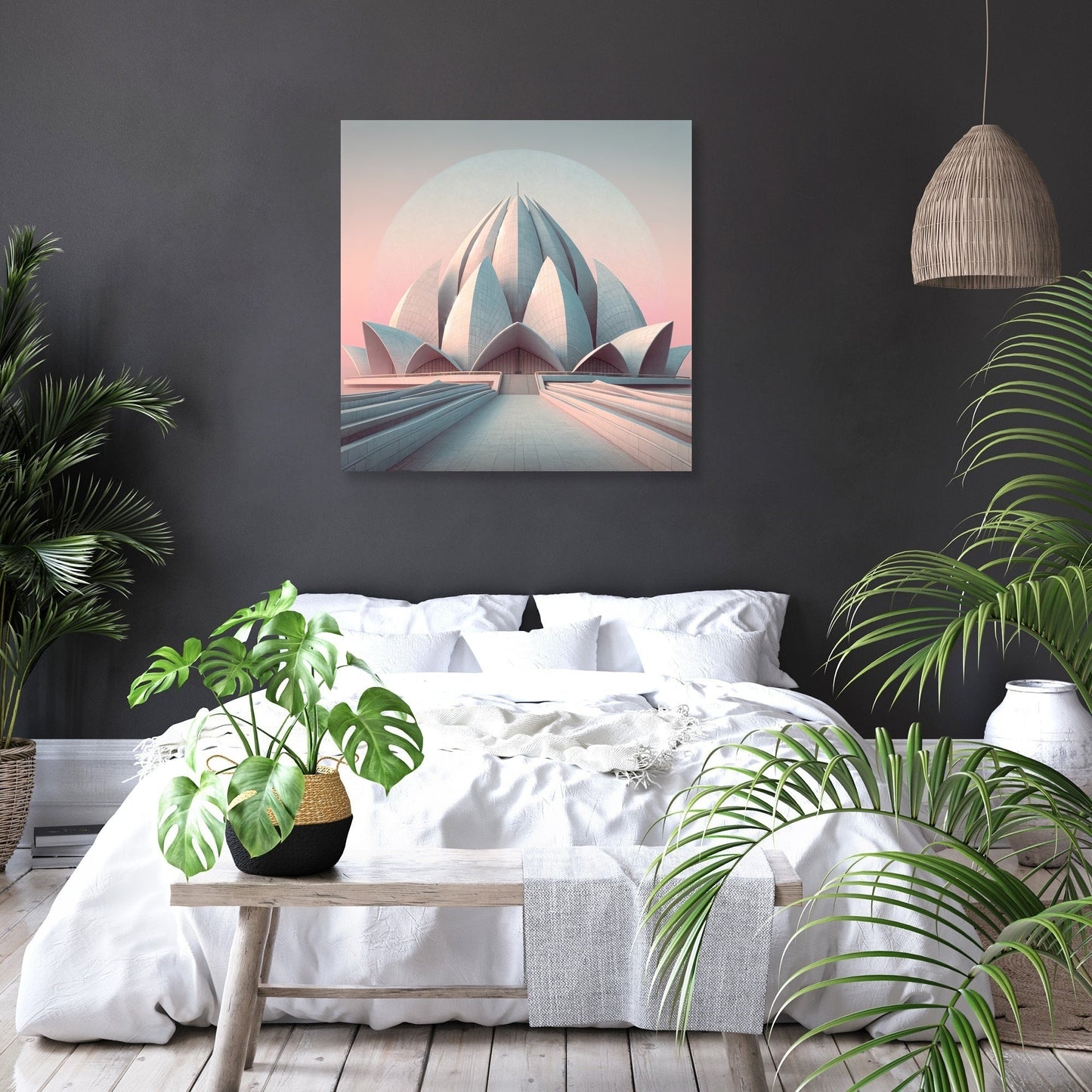Dawn Petals Canvas