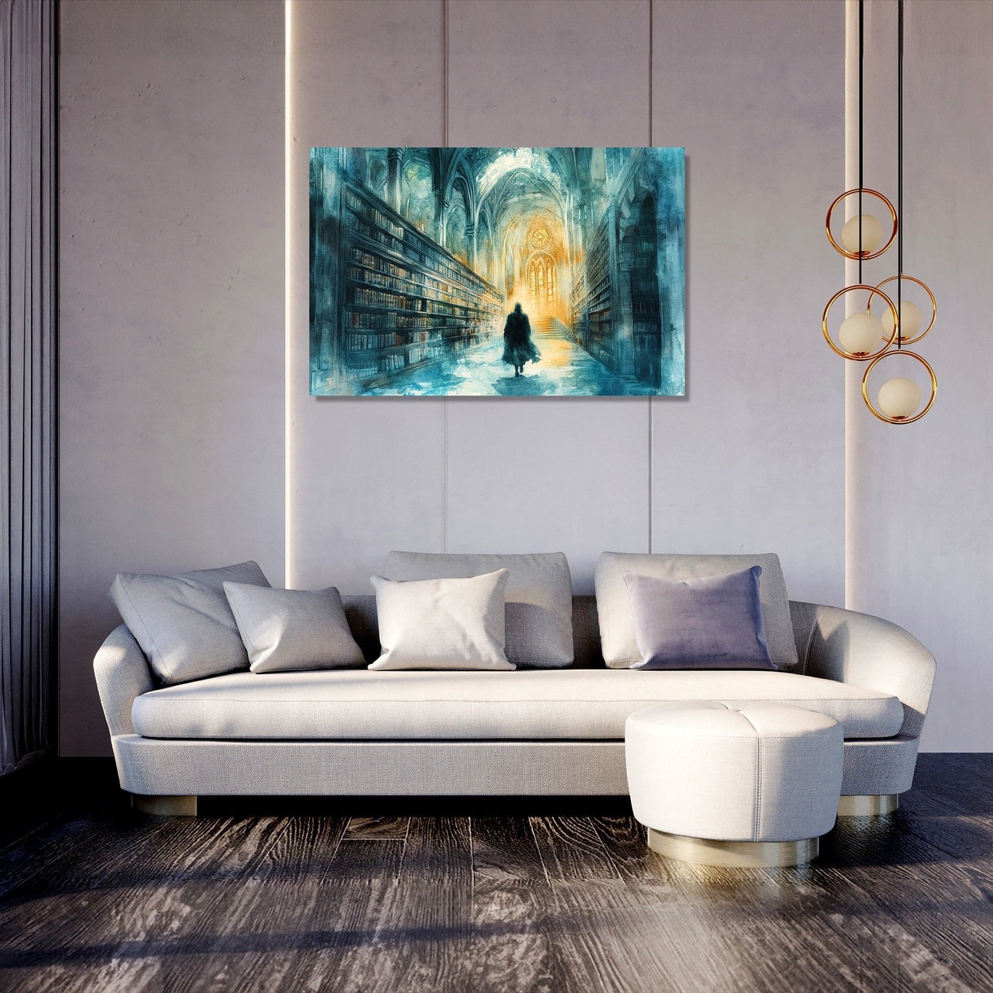 Assassin's Pursuit Library Canvas