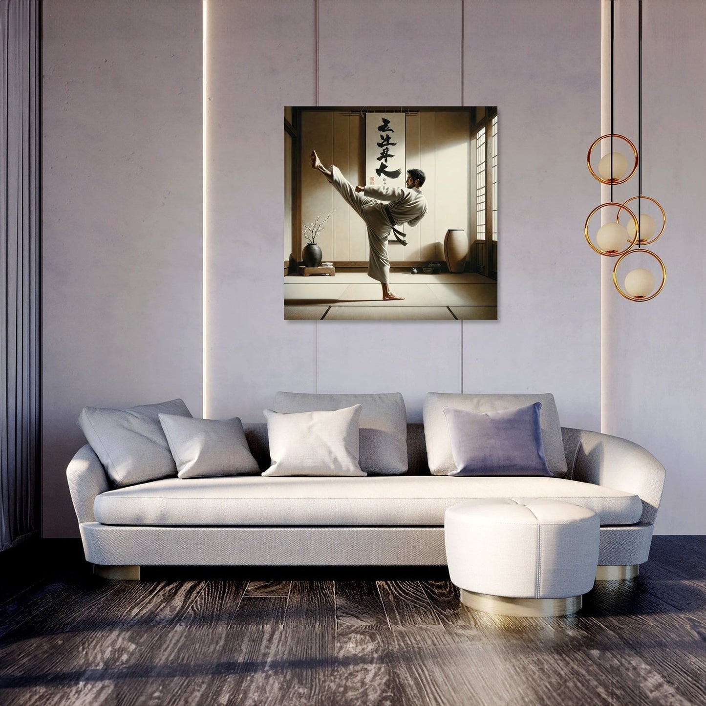 Martial Arts Focus Canvas