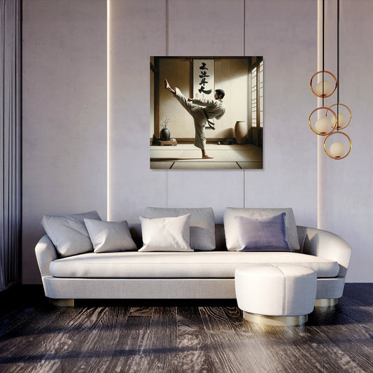 Martial Arts Focus Canvas