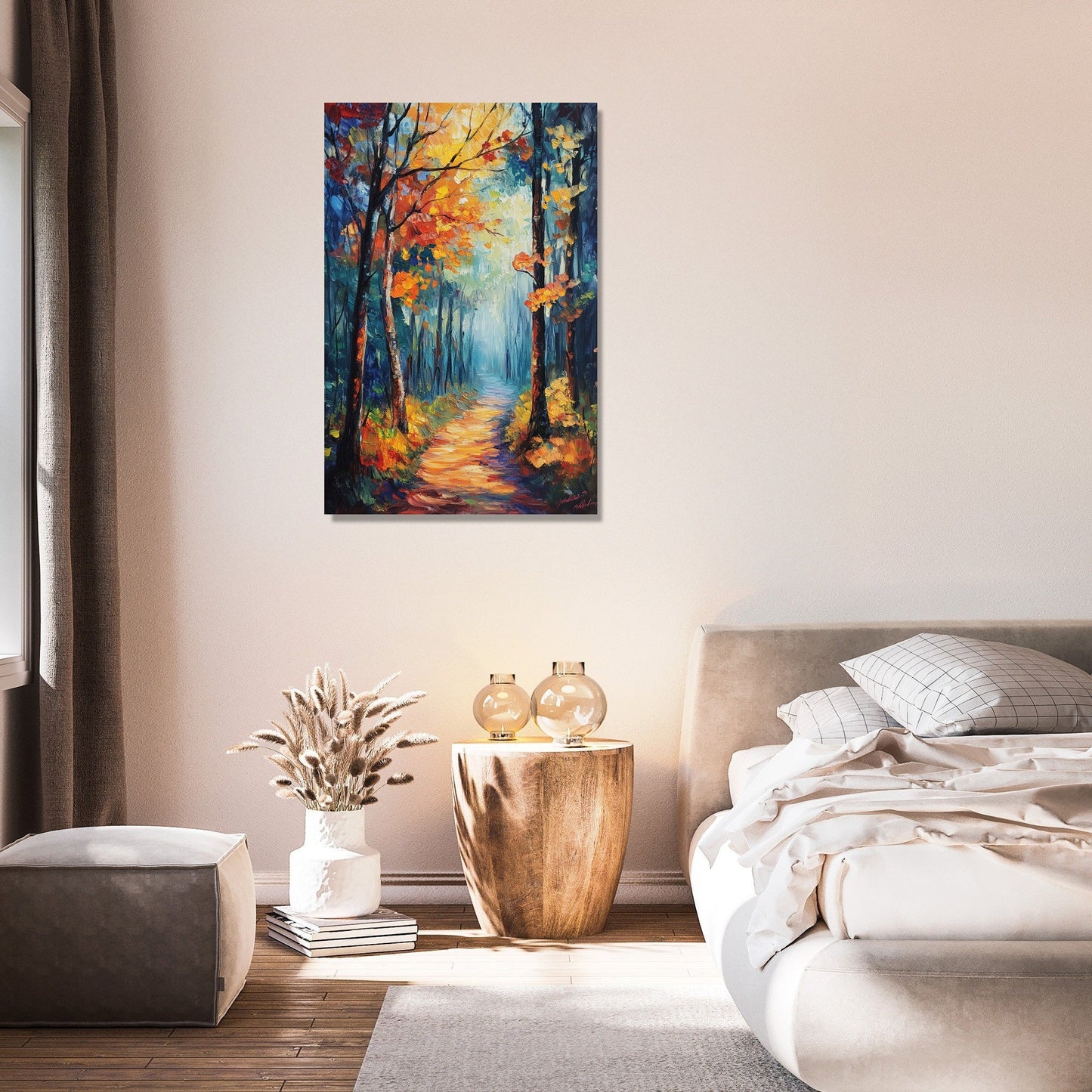 Enchanted Woodland Path Canvas