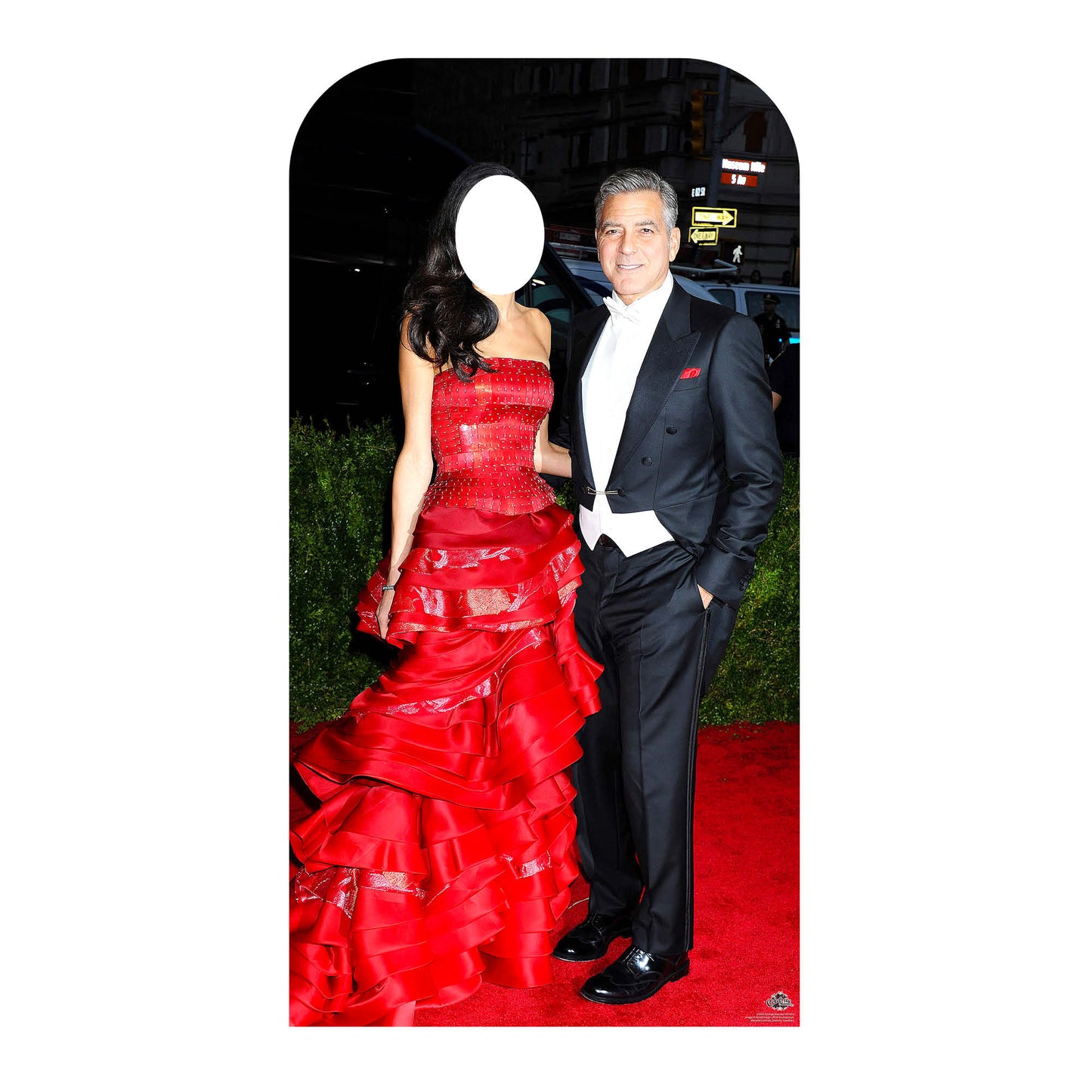 CS635 George Clooney Stand-IN Height 181cm Lifesize Cardboard Cutout
