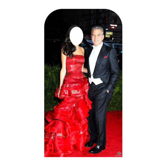 CS635 George Clooney Stand-IN Height 181cm Lifesize Cardboard Cutout