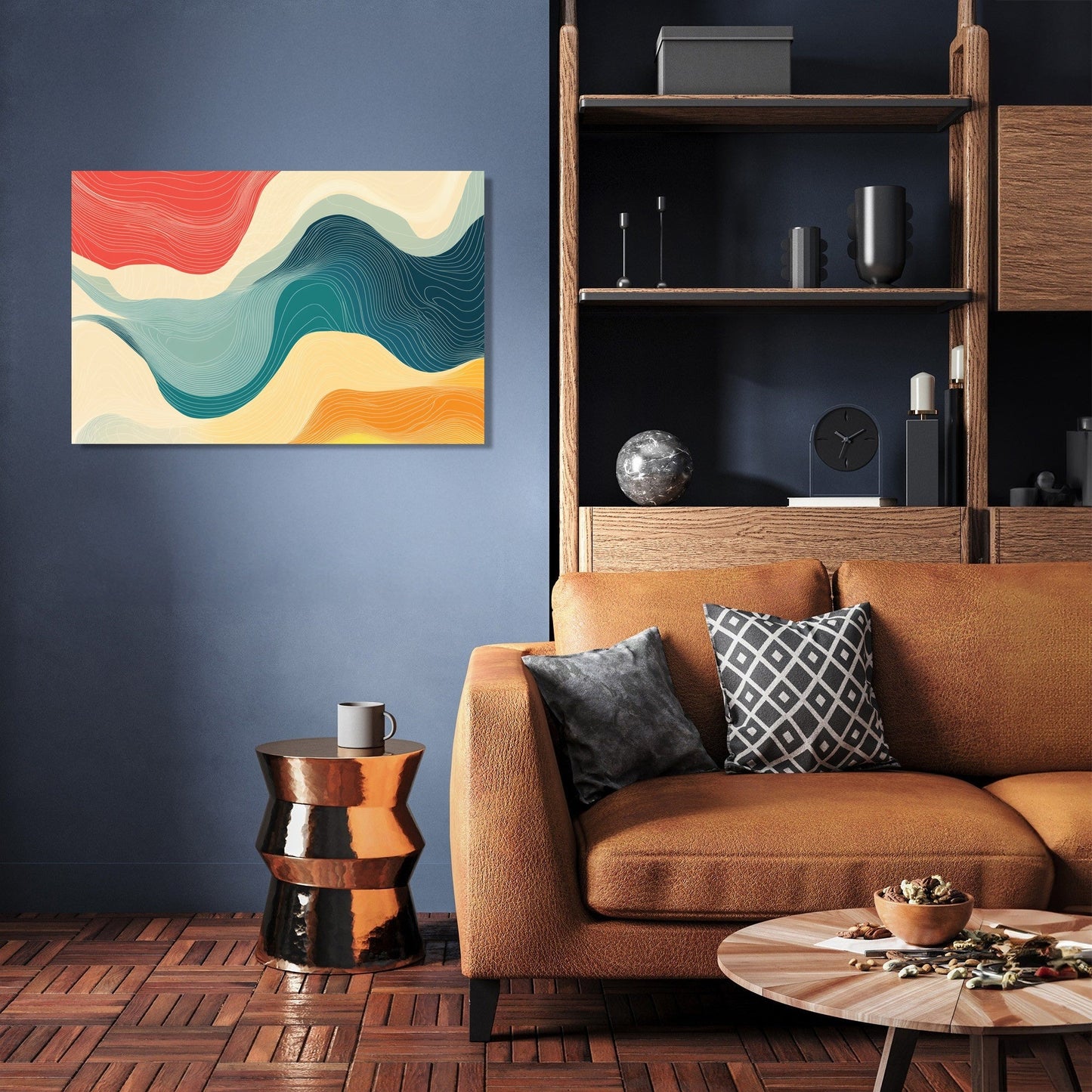 Flowing Nature Harmony Canvas