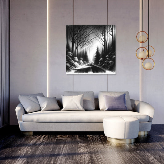 Forest Shadows Canvas