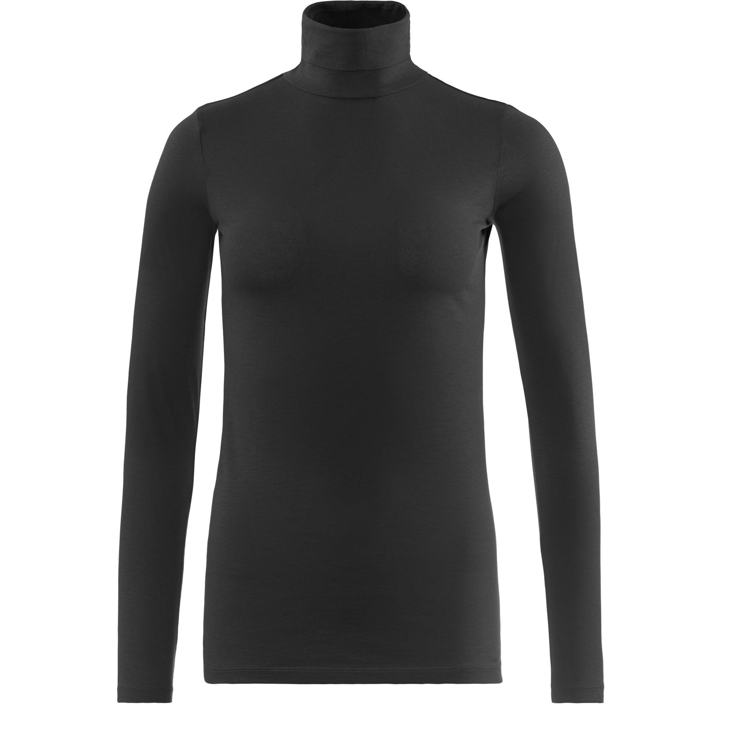 Organic Cotton Turtleneck T-shirt: Womens