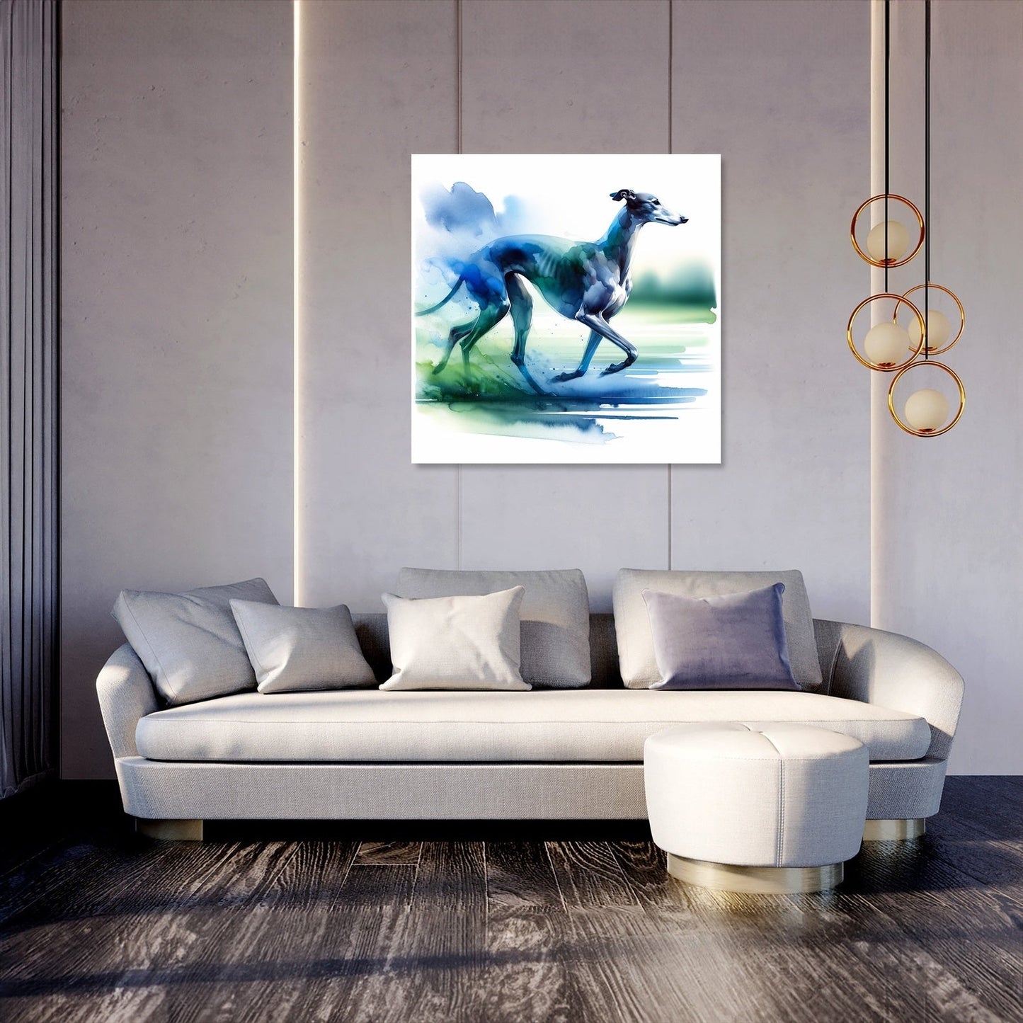 Graceful Glide Canvas