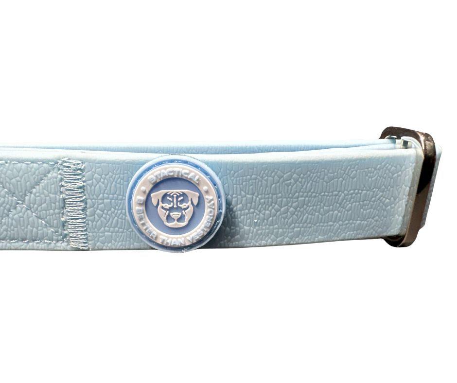 Puppy PVC BTactical™ Collar | Pastel Blue