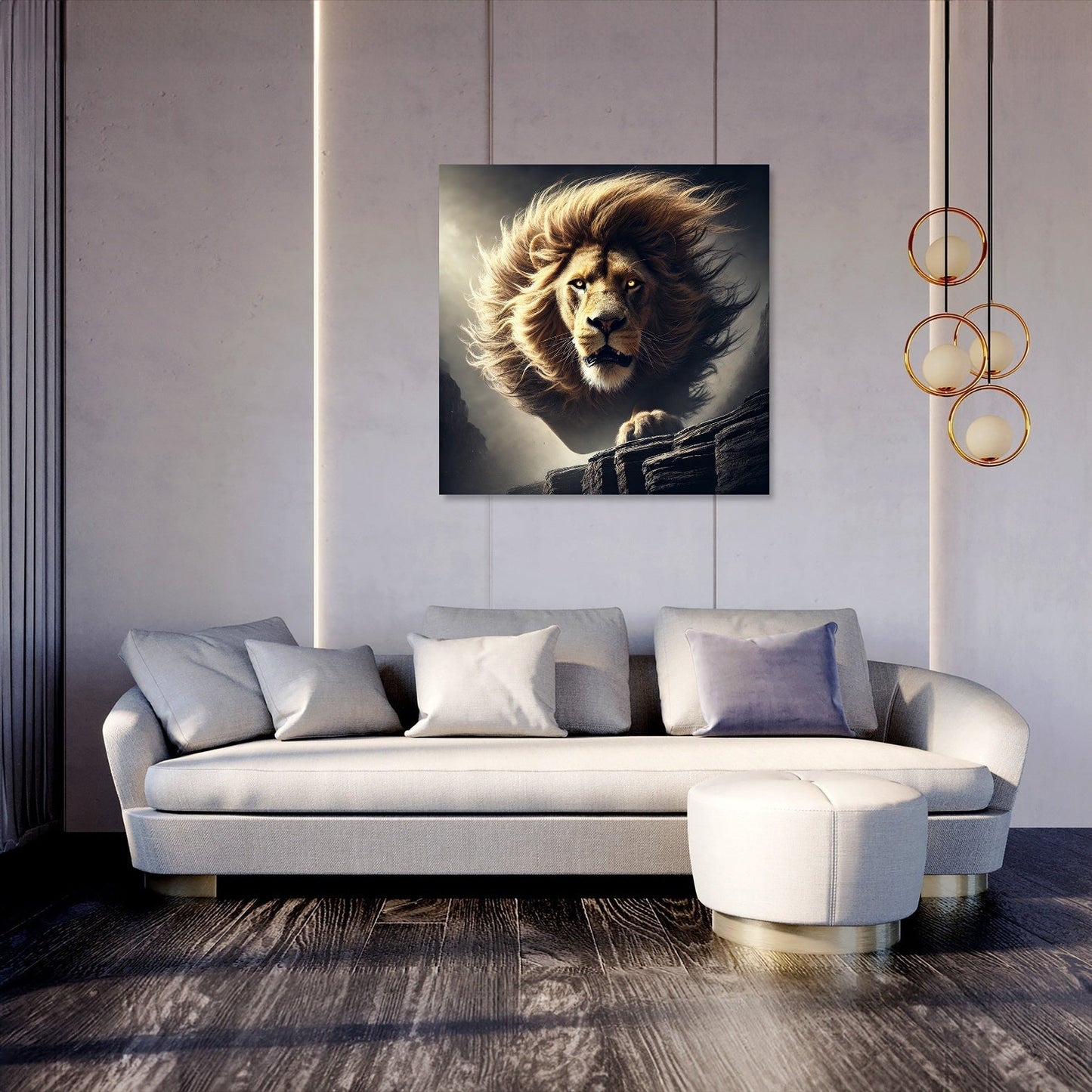 Roaring Majesty Canvas