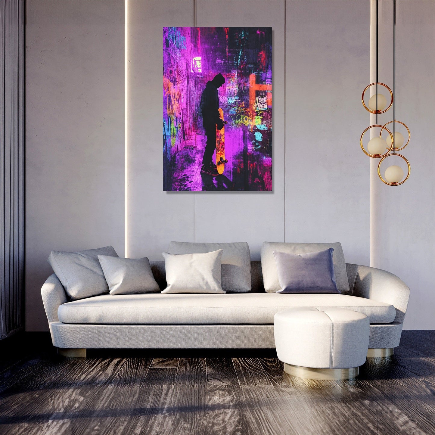 Midnight Momentum Canvas