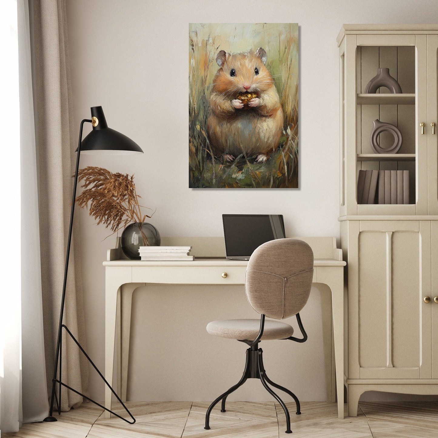 Hamster's Harvest Canvas