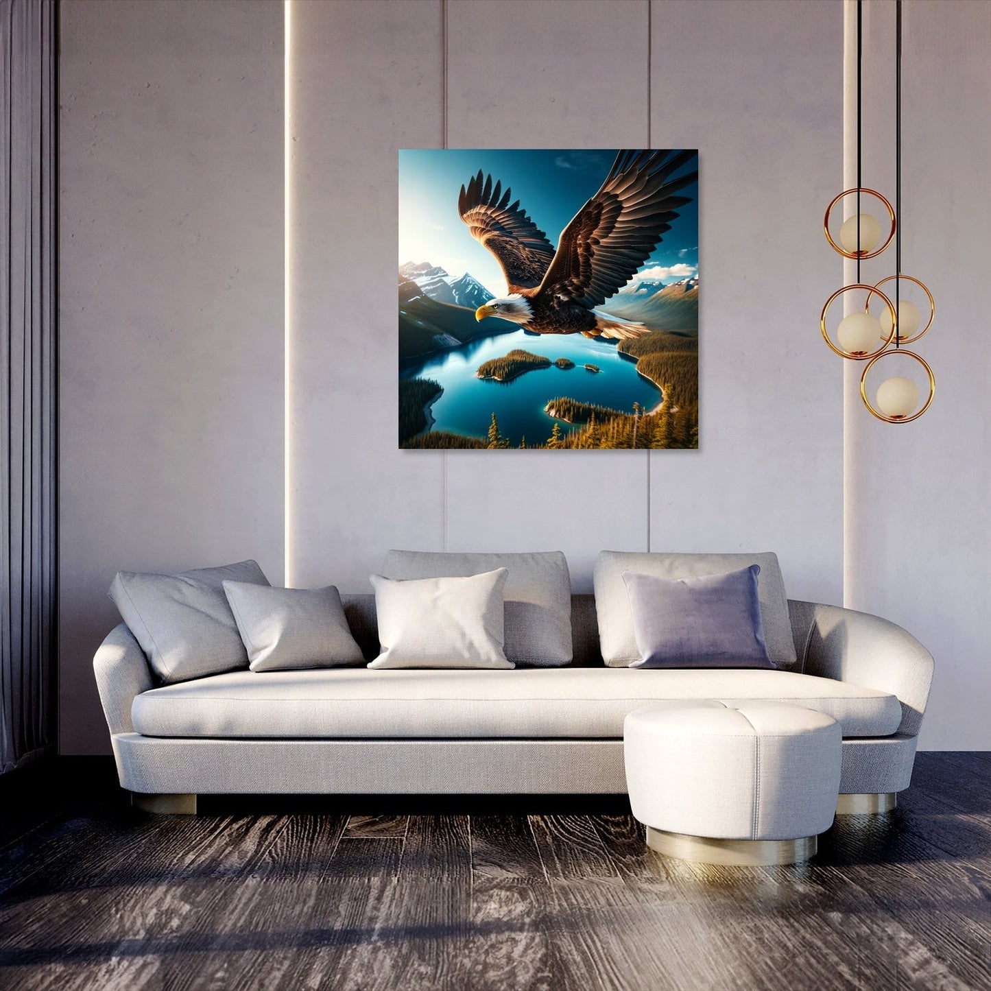 Eagle Flight Canvas