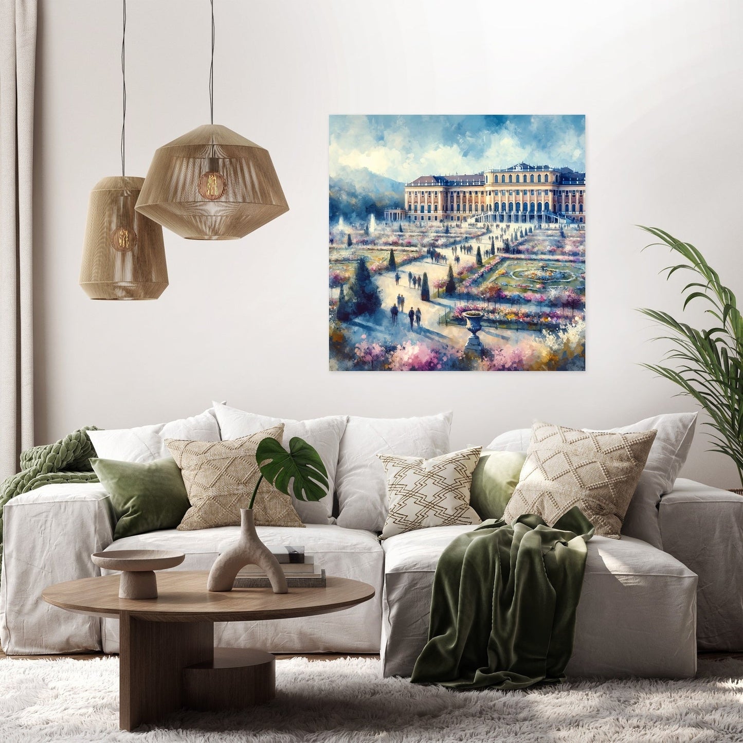 Vienna Spring Palace Canvas