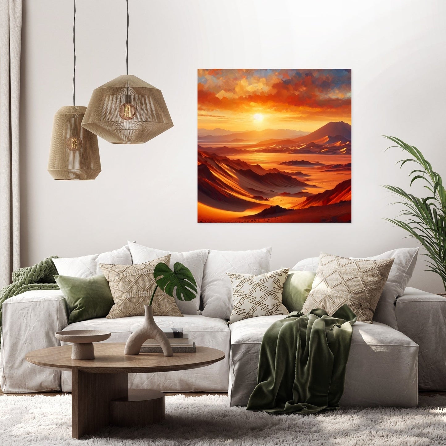 Atacama Sunset Canvas
