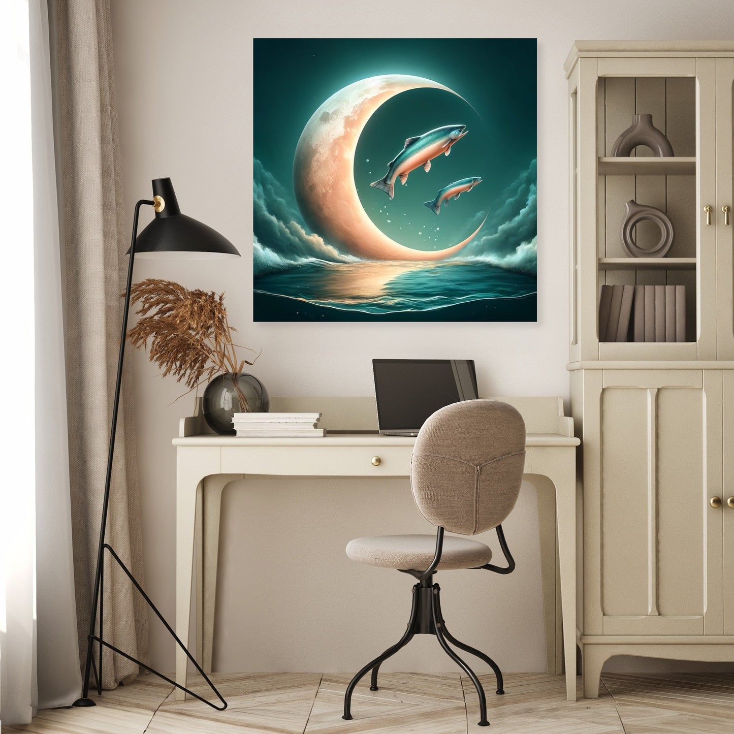 Lunar Leap Canvas