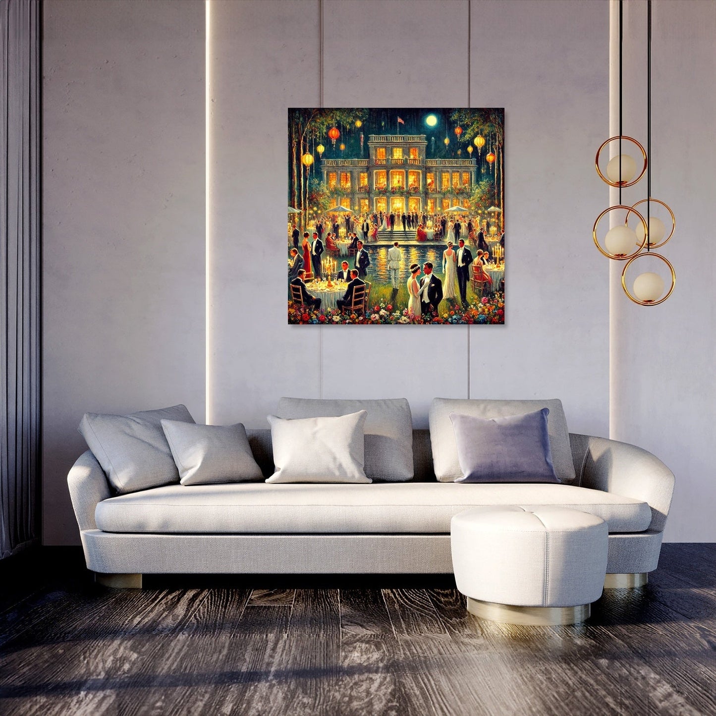 Gatsby's Enchanted Evening Canvas
